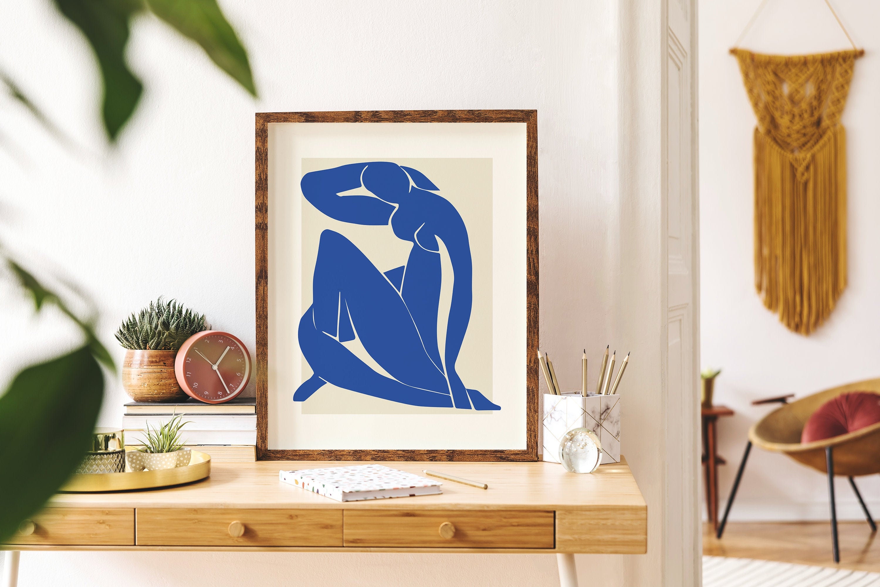 Matisse Exhibition Poster Blue Nude Print - Image 2