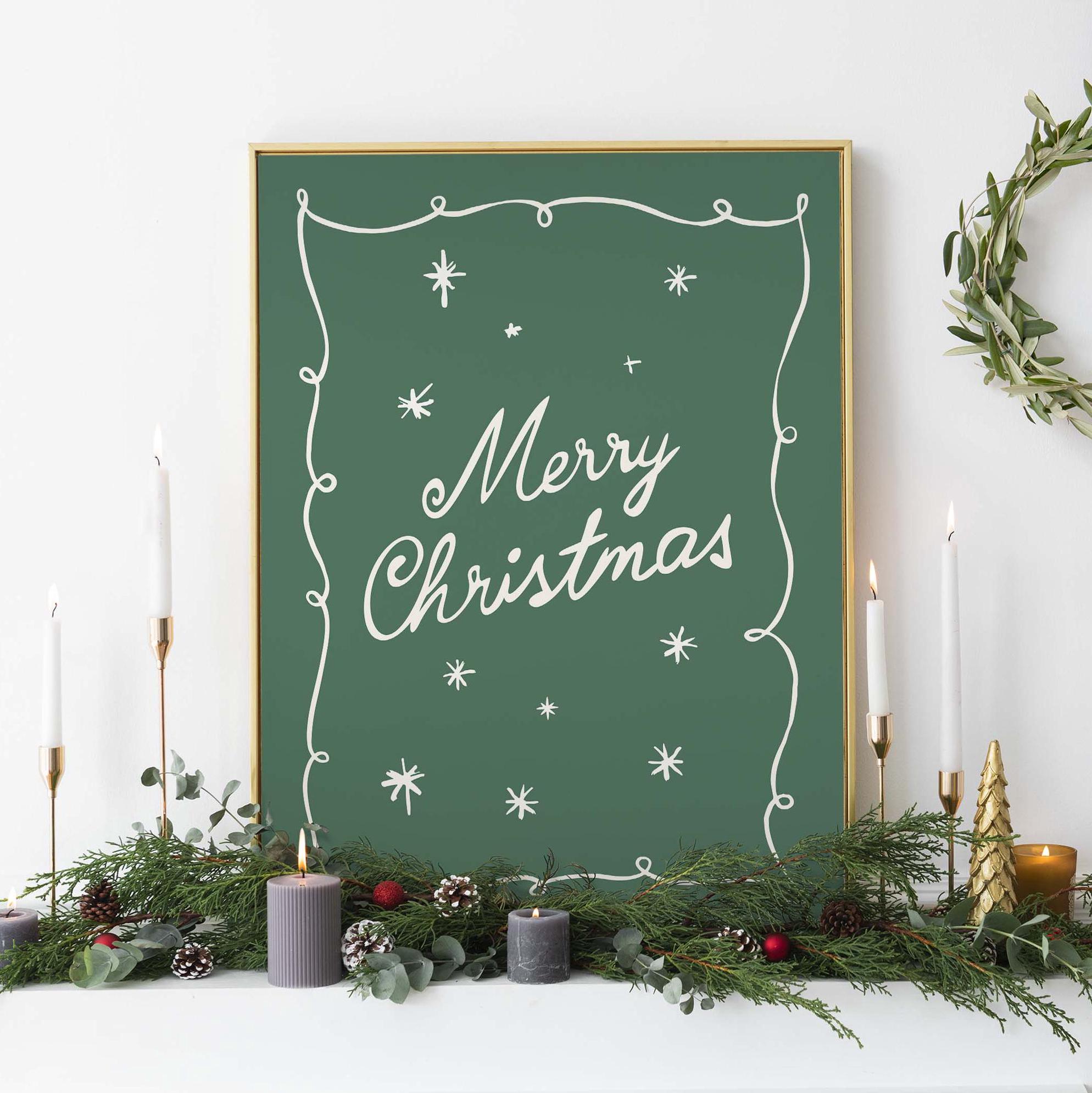 Merry Christmas Print - Image 4