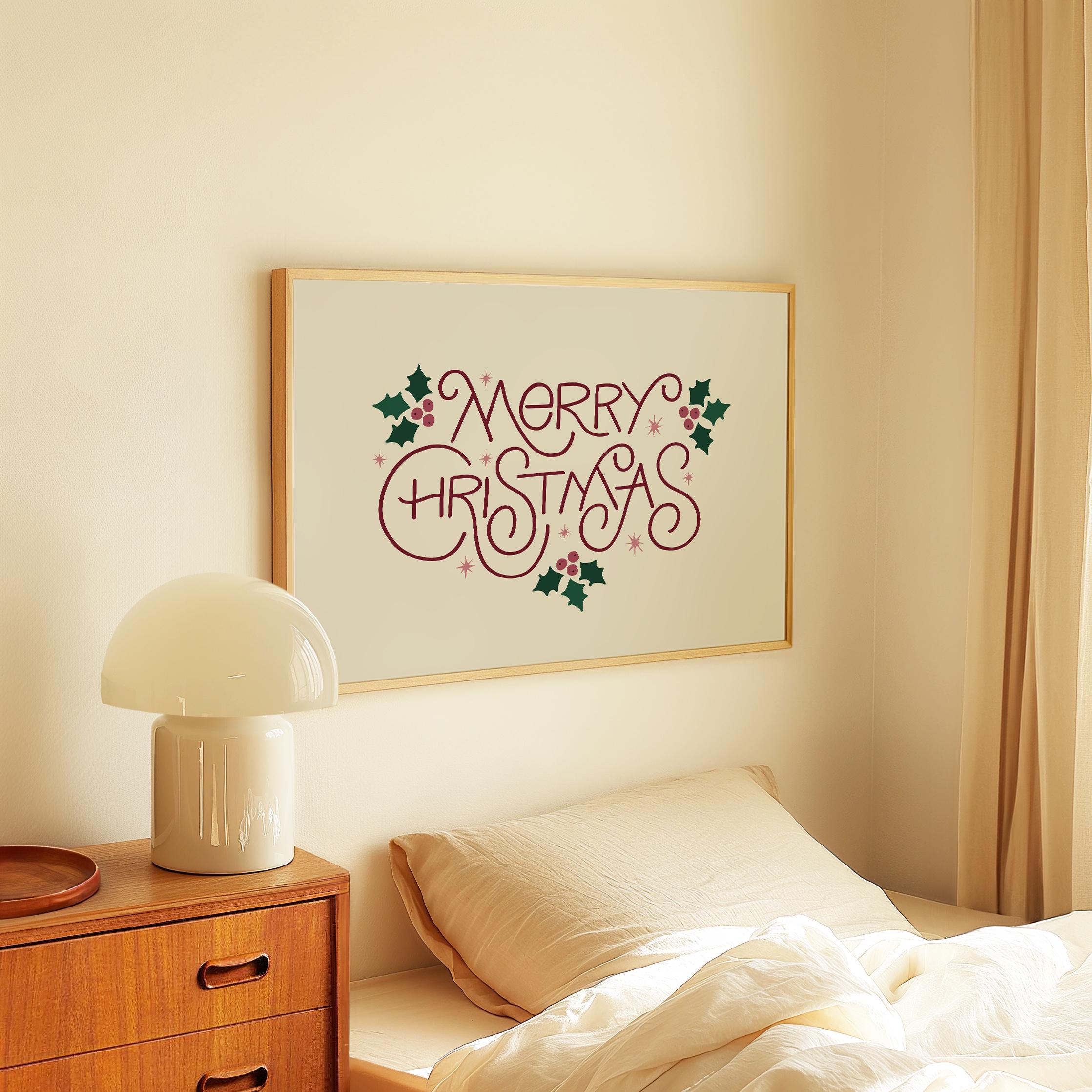 Merry Christmas Print - Image 4