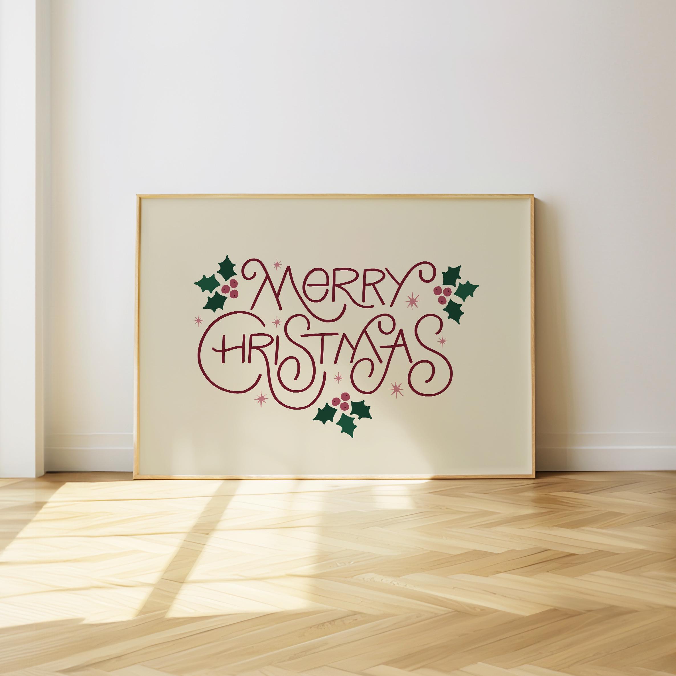 Merry Christmas Print - Image 5