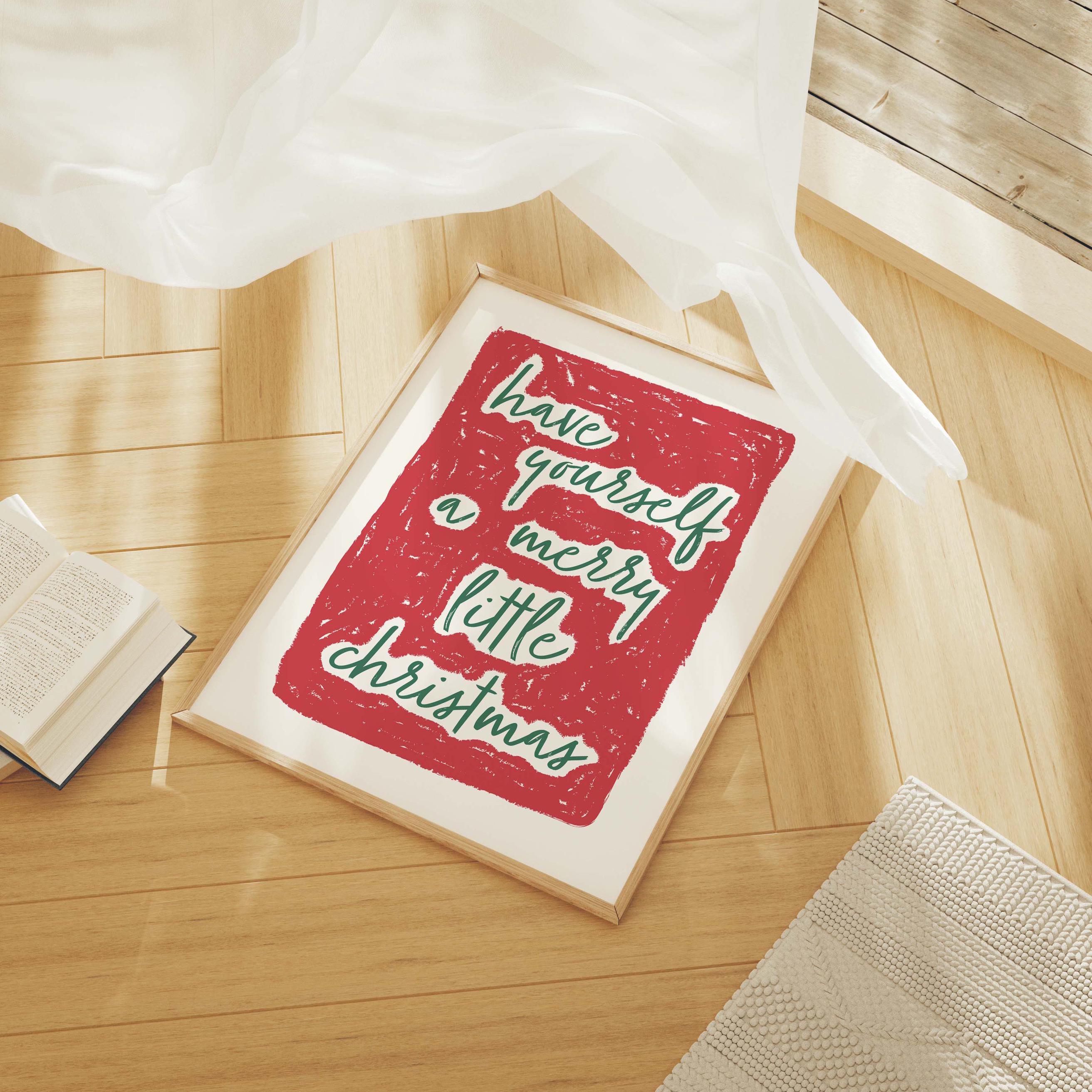 Merry Little Christmas Print - Image 3