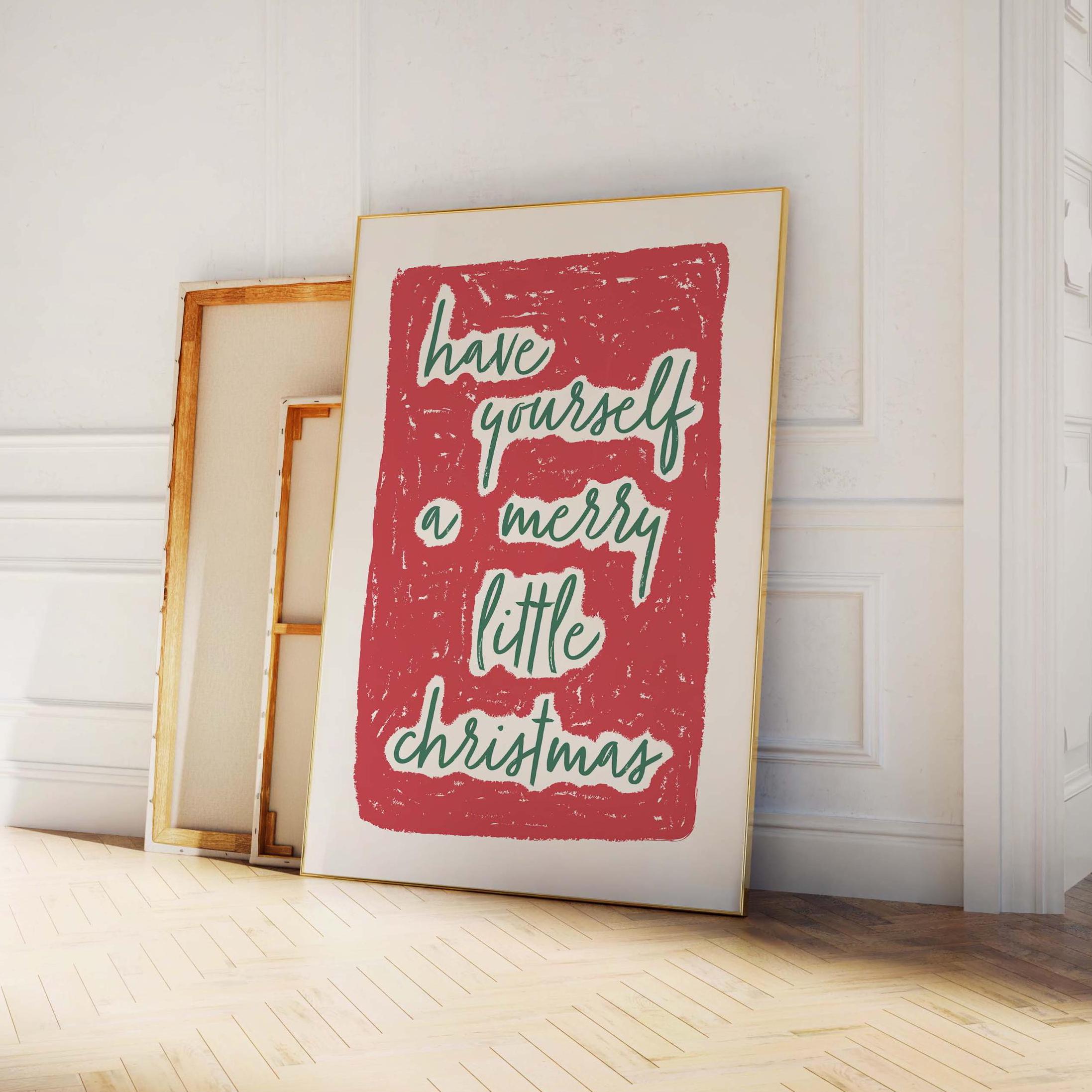 Merry Little Christmas Print - Image 4