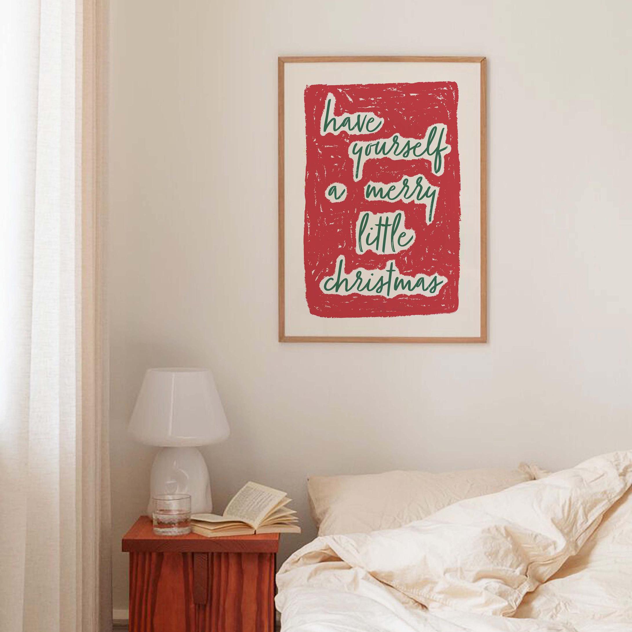 Merry Little Christmas Print - Image 5