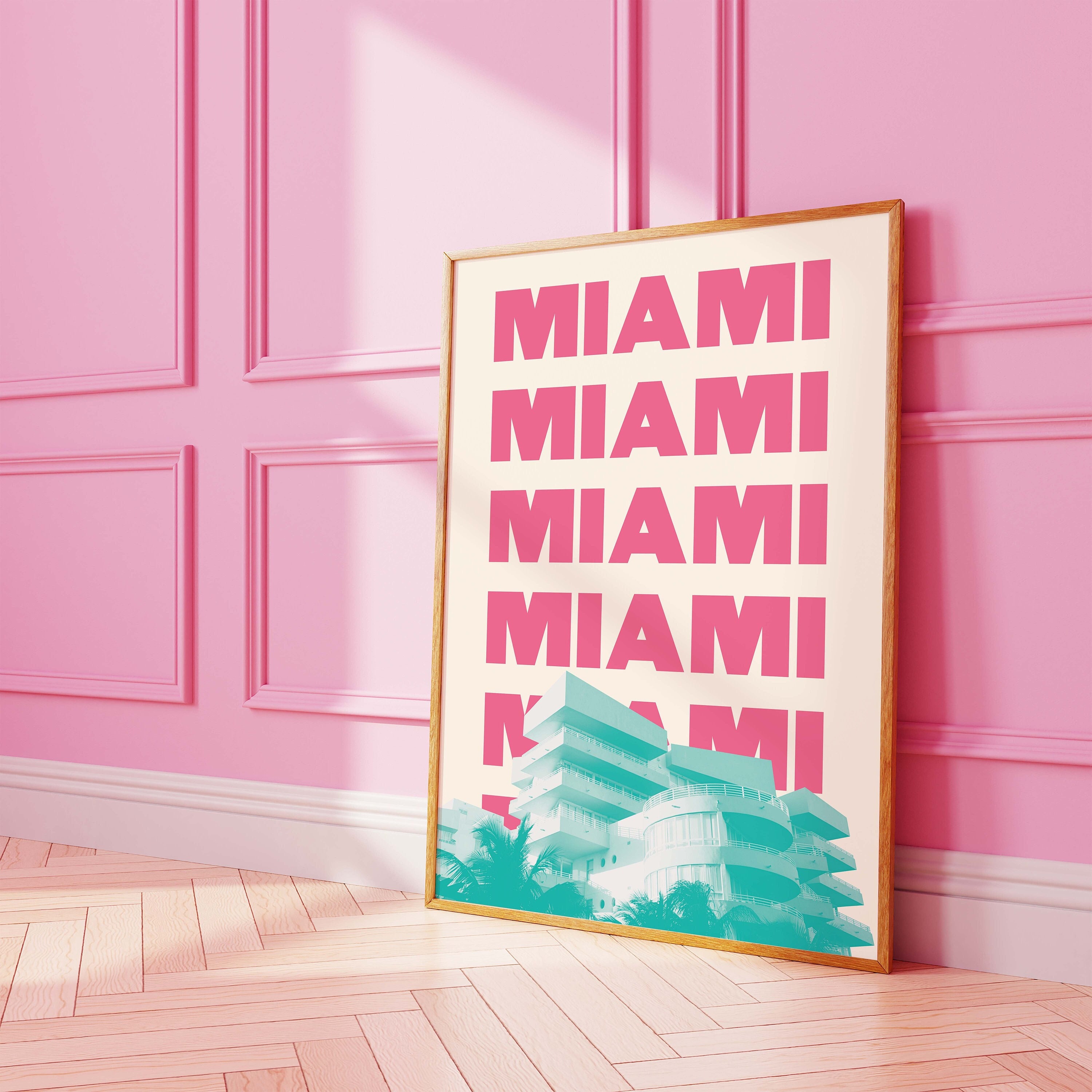 Miami Travel Print