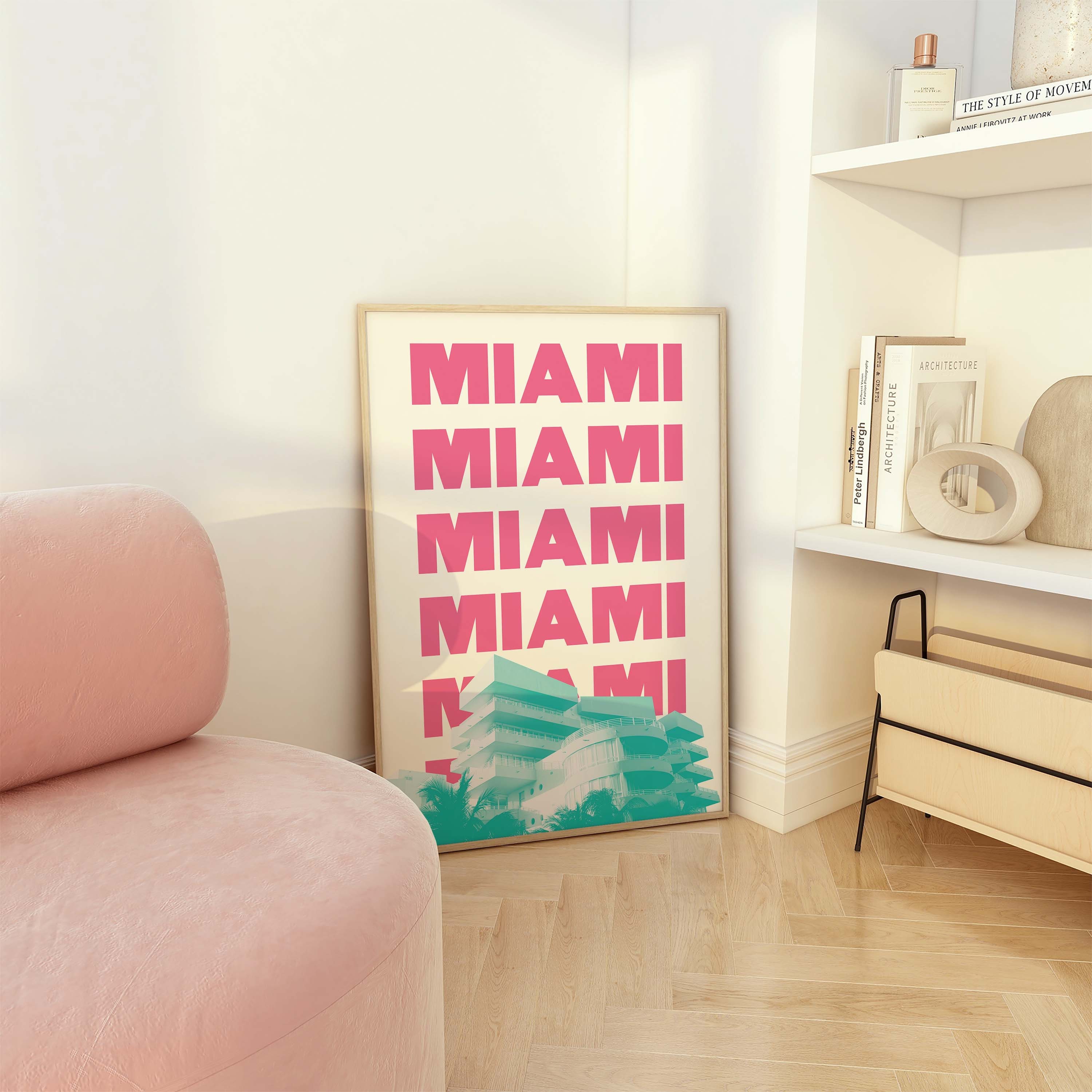 Miami Travel Print - Image 5