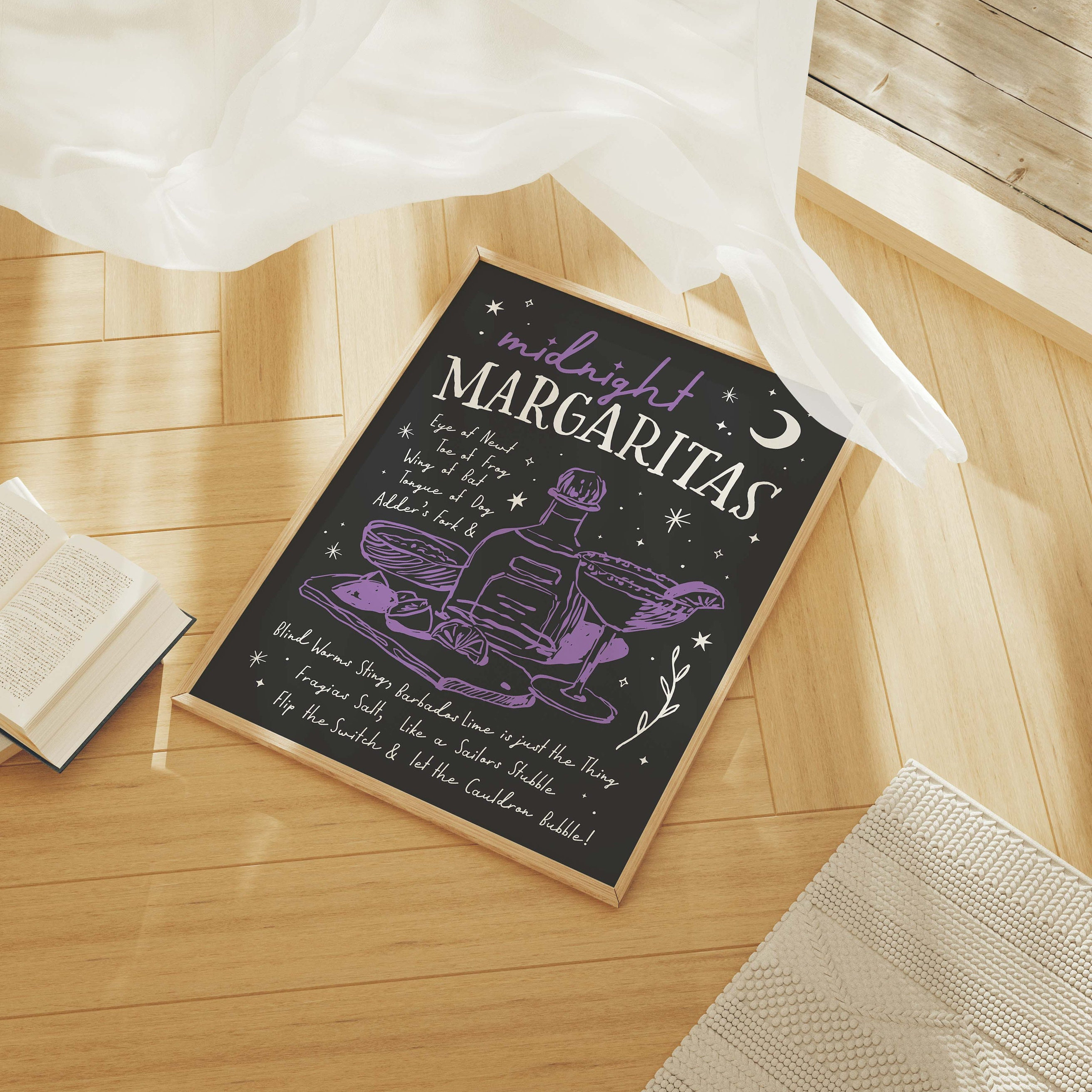 Midnight Margaritas Print - Image 3