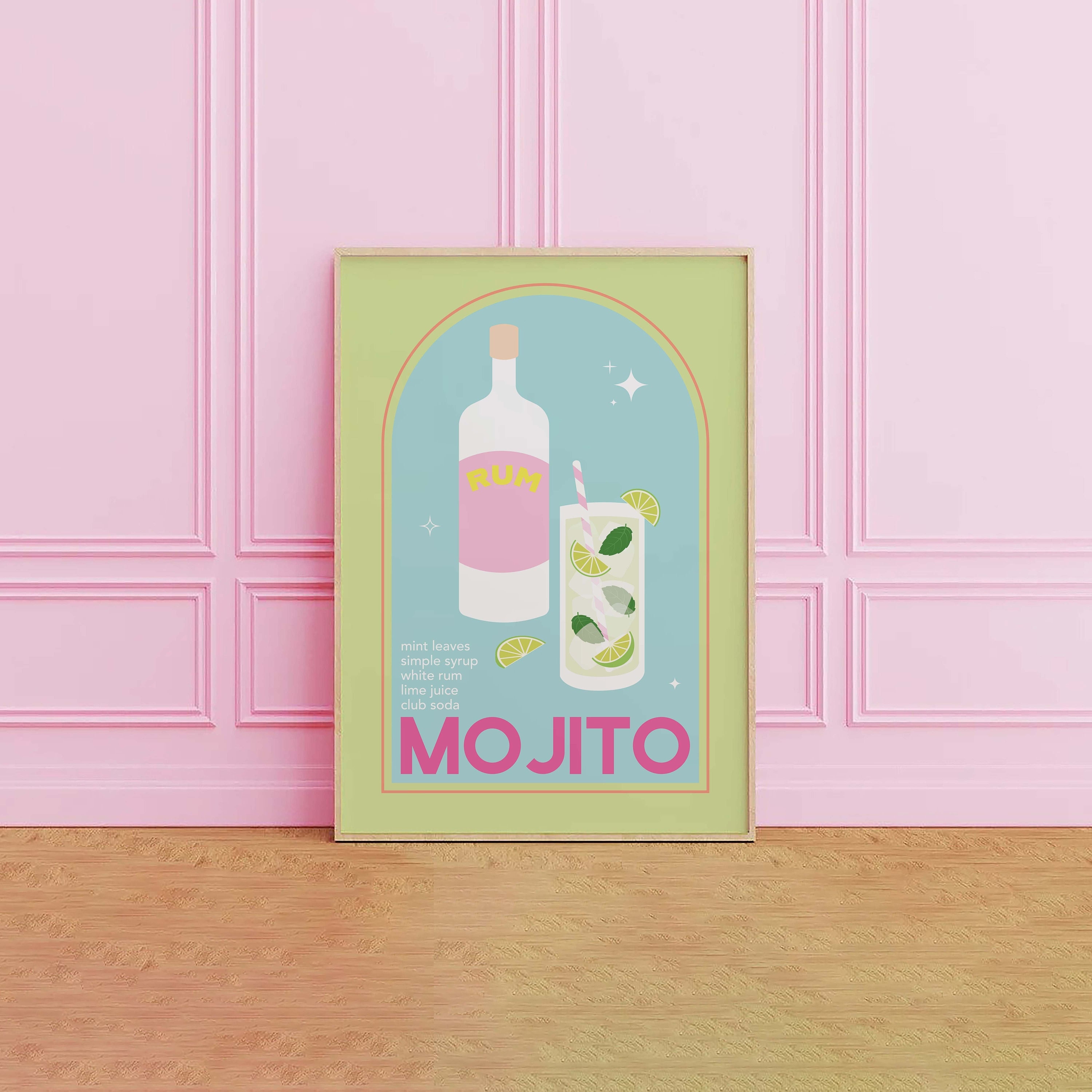 Mojito Cocktail Print - Image 2