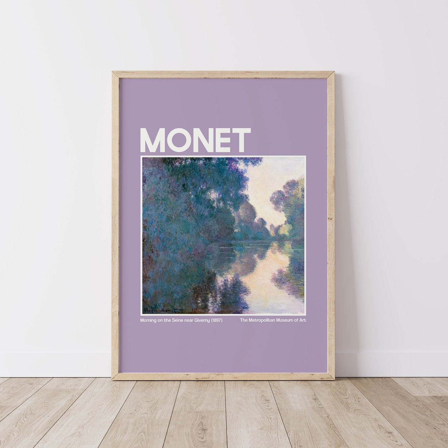Monet Exhibition Print - Image 2