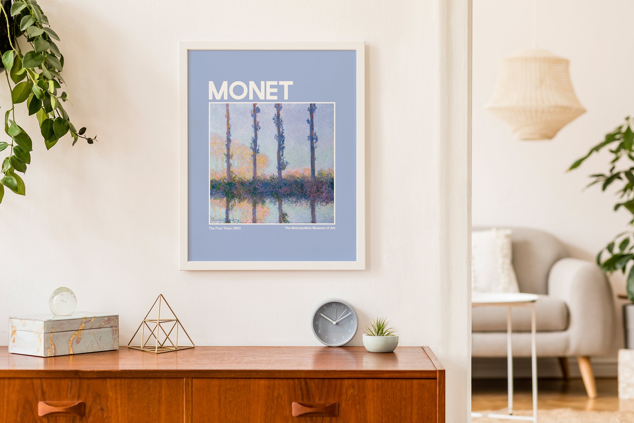 Monet Exhibition Print - Image 3