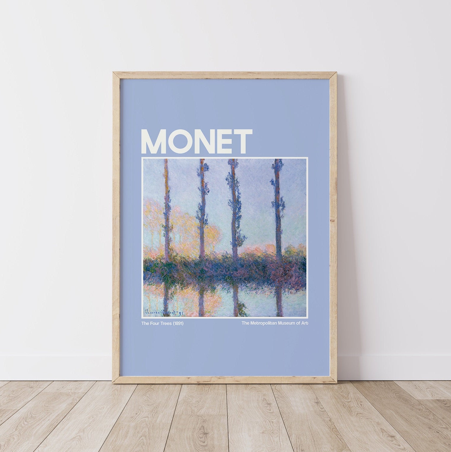 Monet Exhibition Print - Image 4