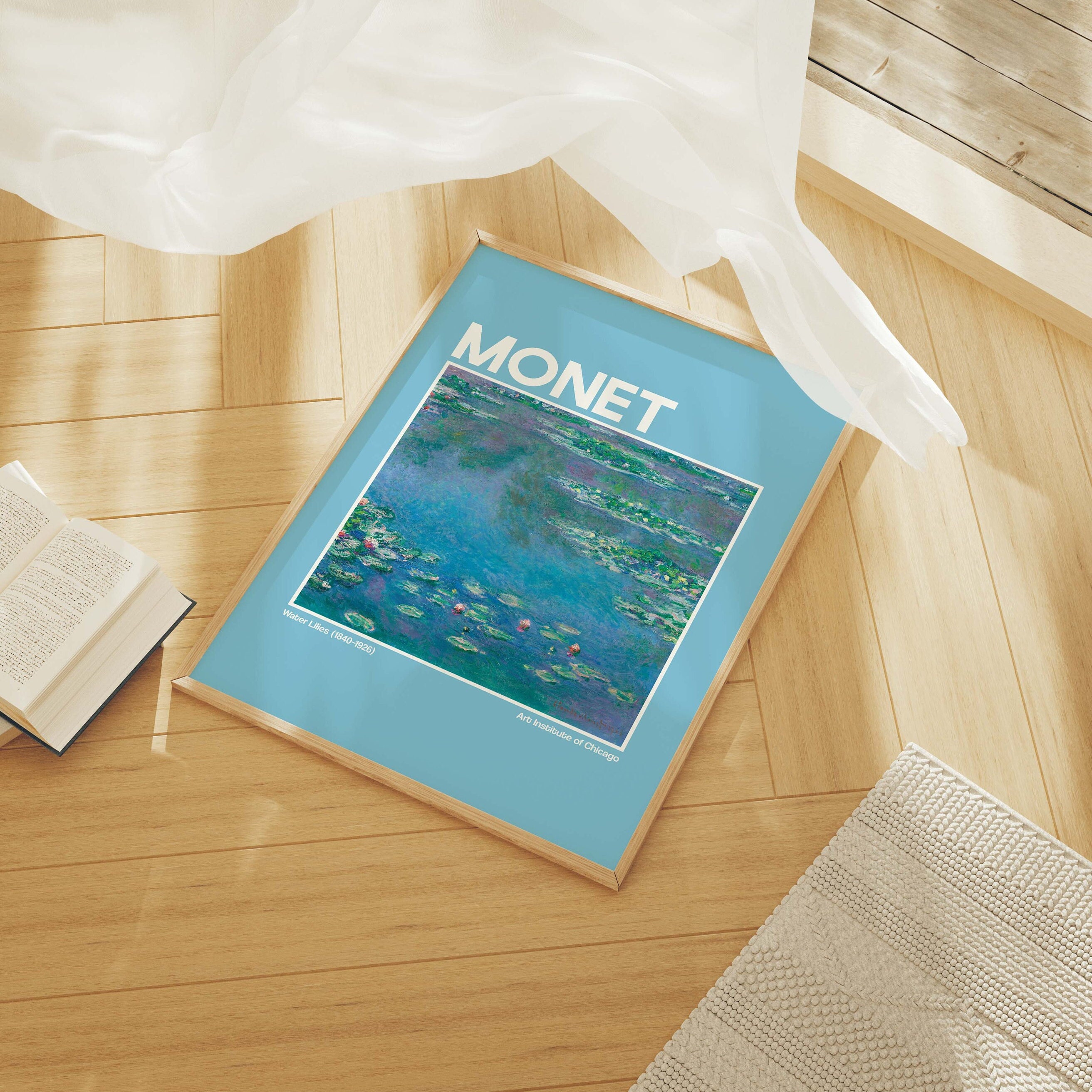 Monet Exhibition Print - Image 4