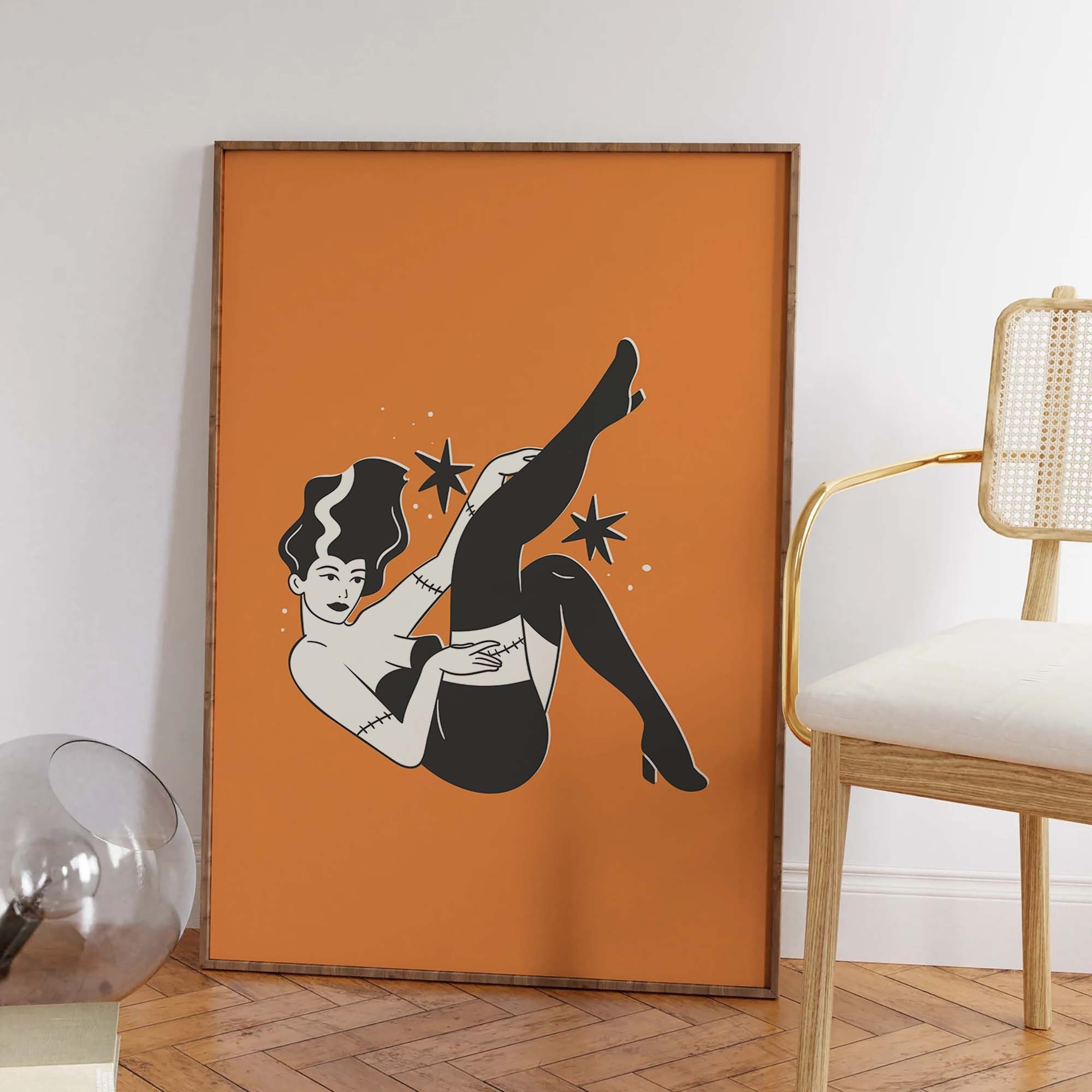 Monster Pinup Print - Image 5
