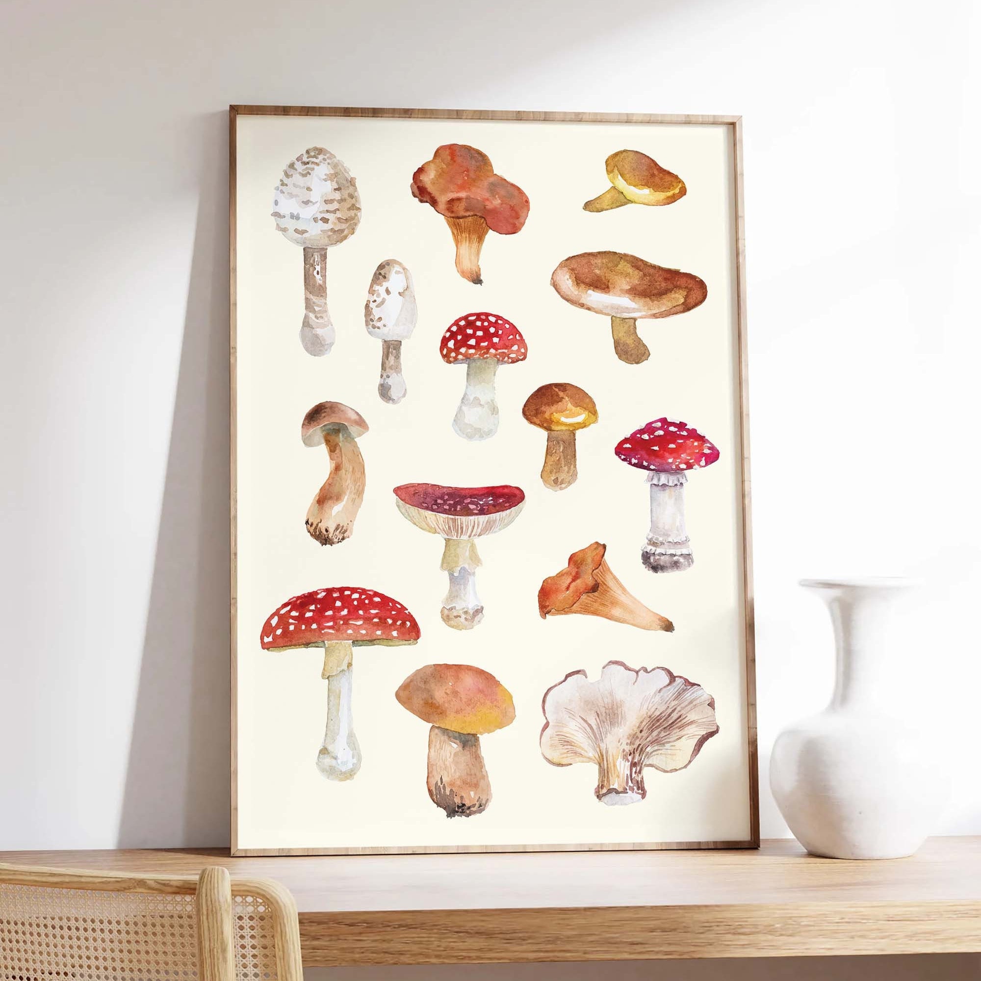 Mushrooms Print - Image 3