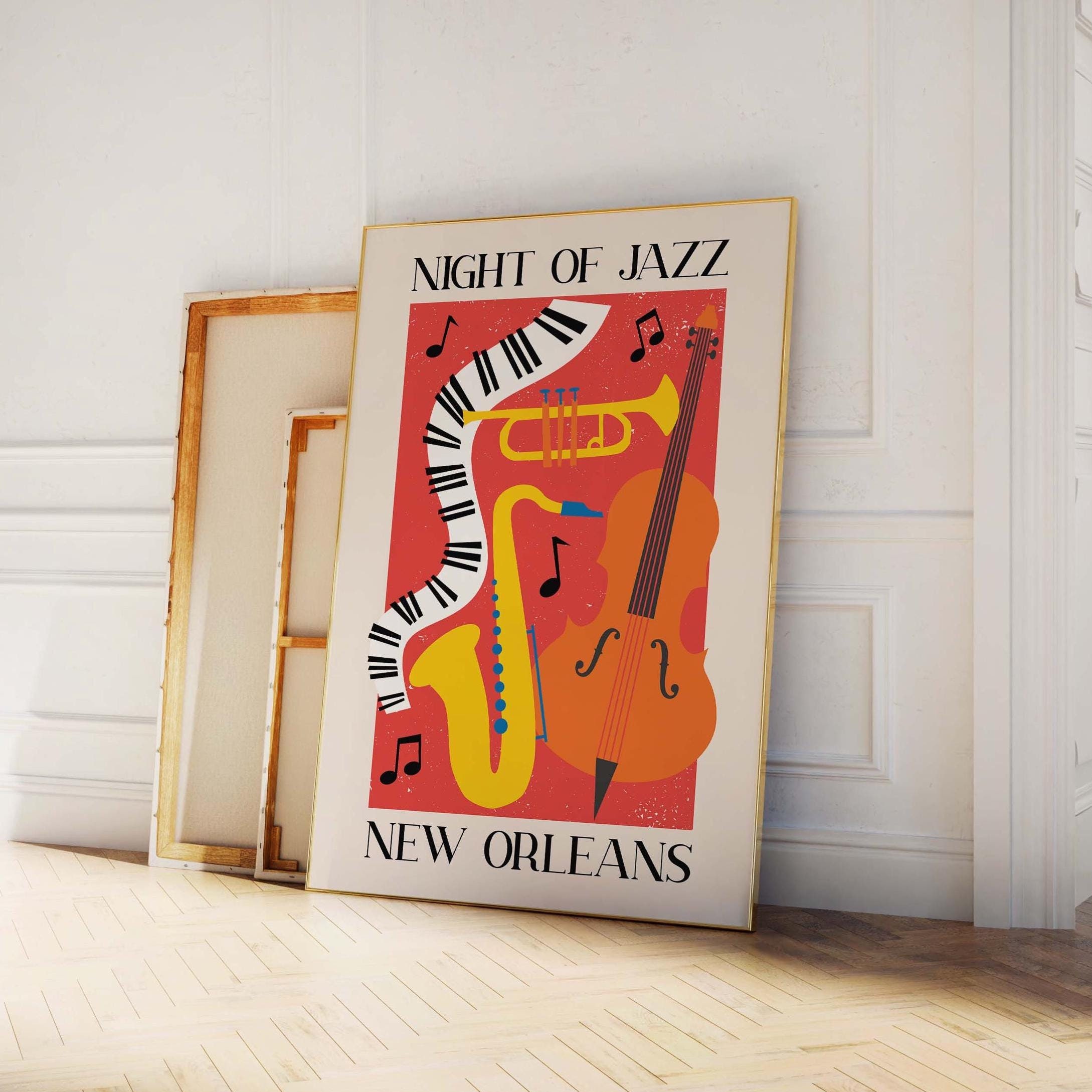 New Orleans Jazz Print