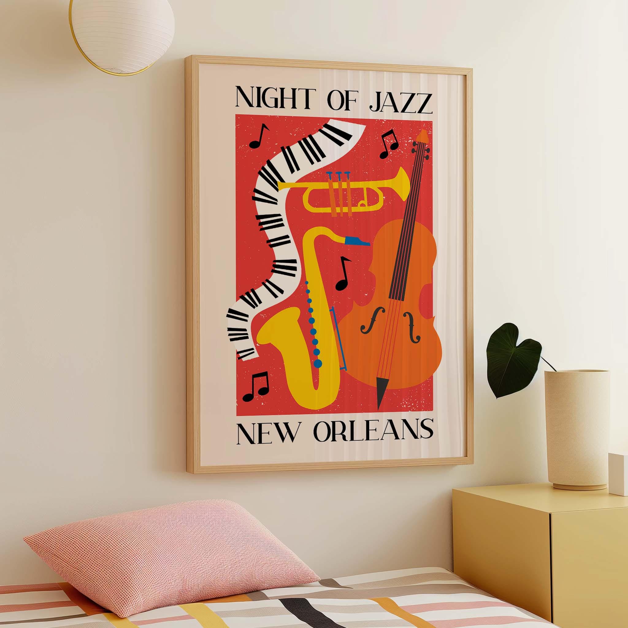 New Orleans Jazz Print - Image 3