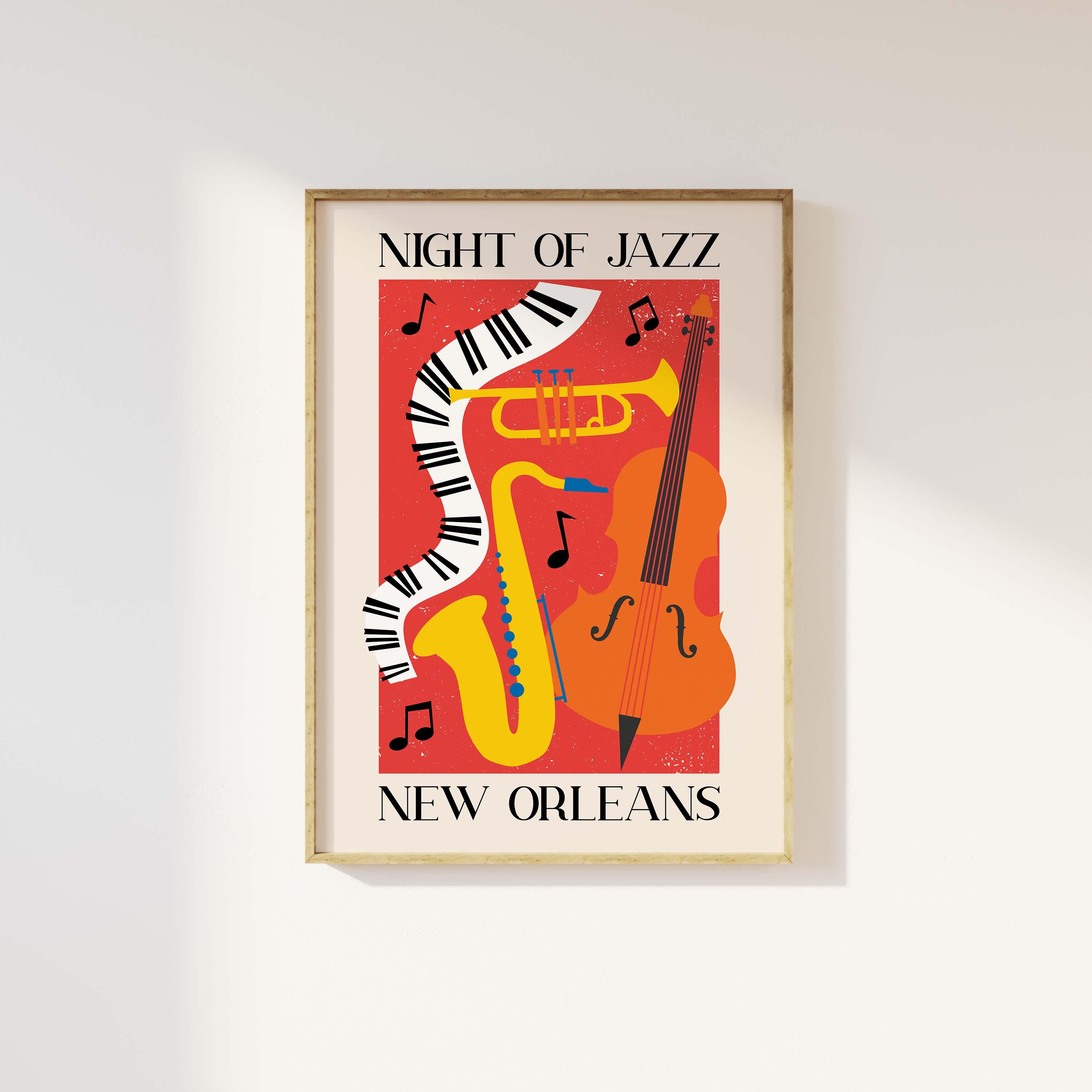 New Orleans Jazz Print - Image 4