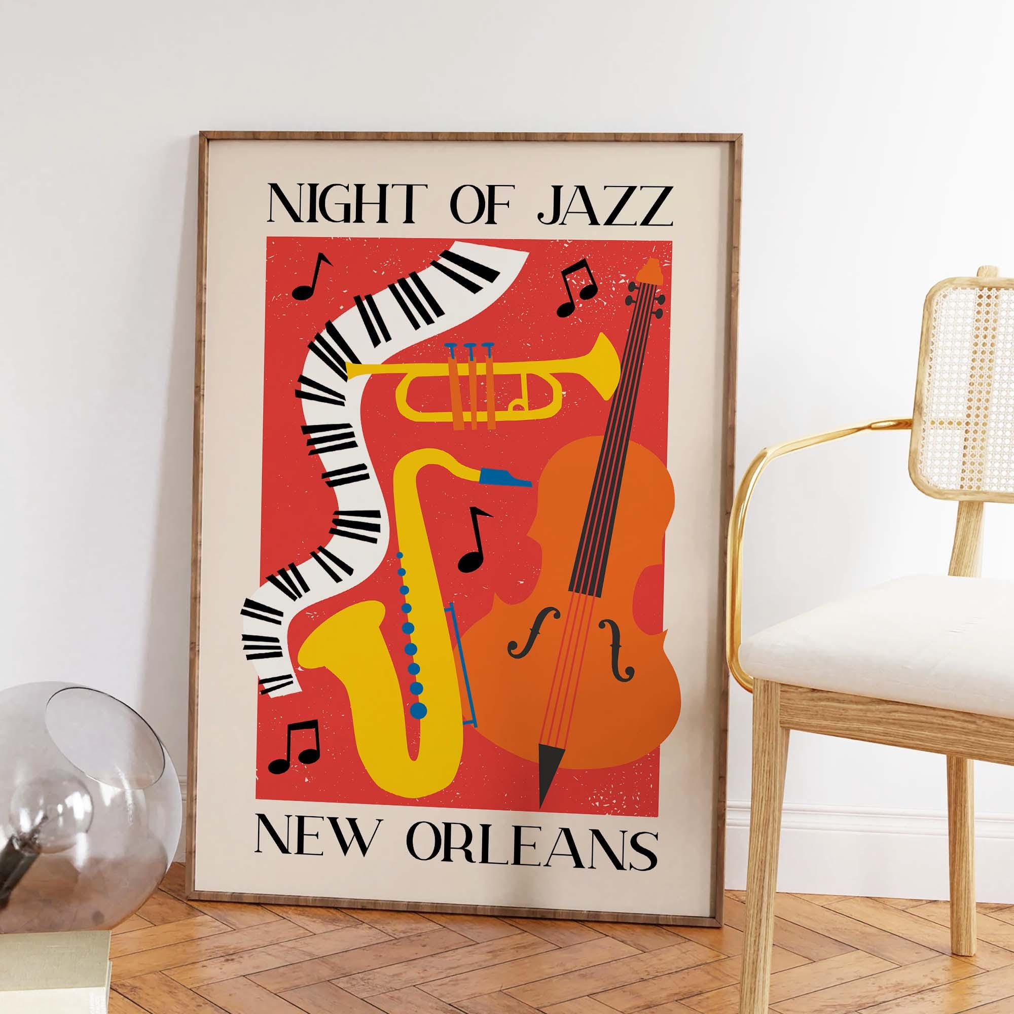 New Orleans Jazz Print - Image 5