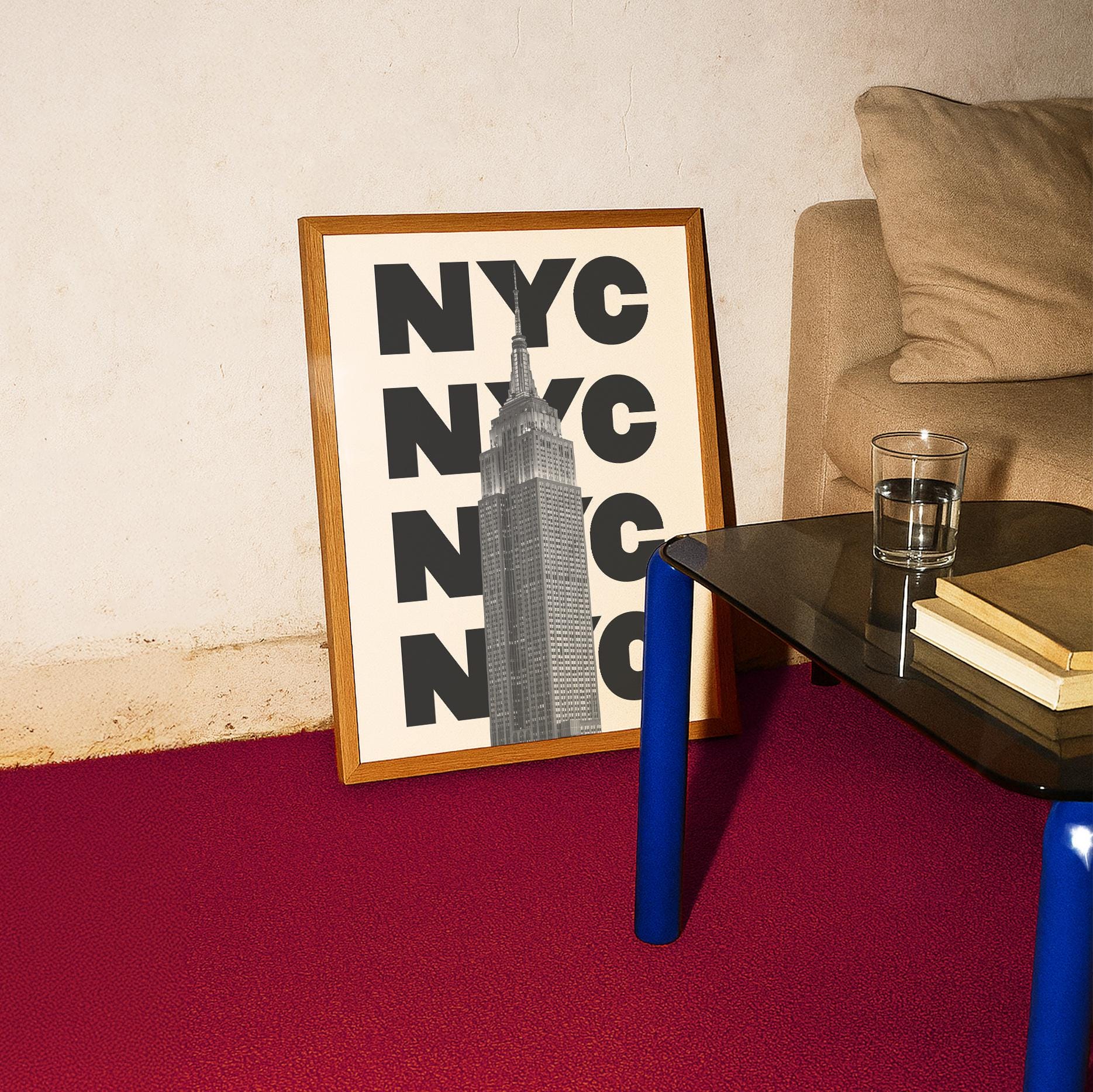 NYC Typography Print - Image 4