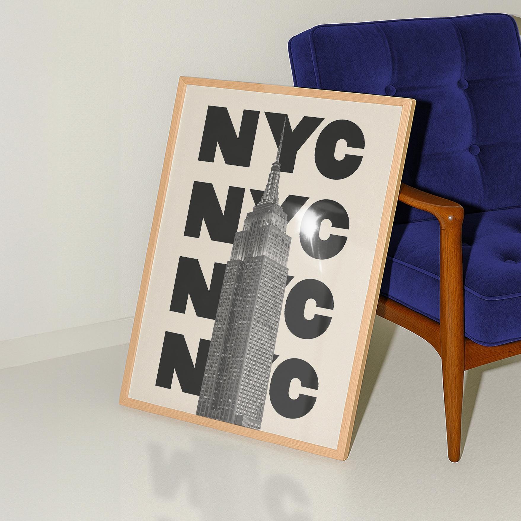 NYC Typography Print - Image 5