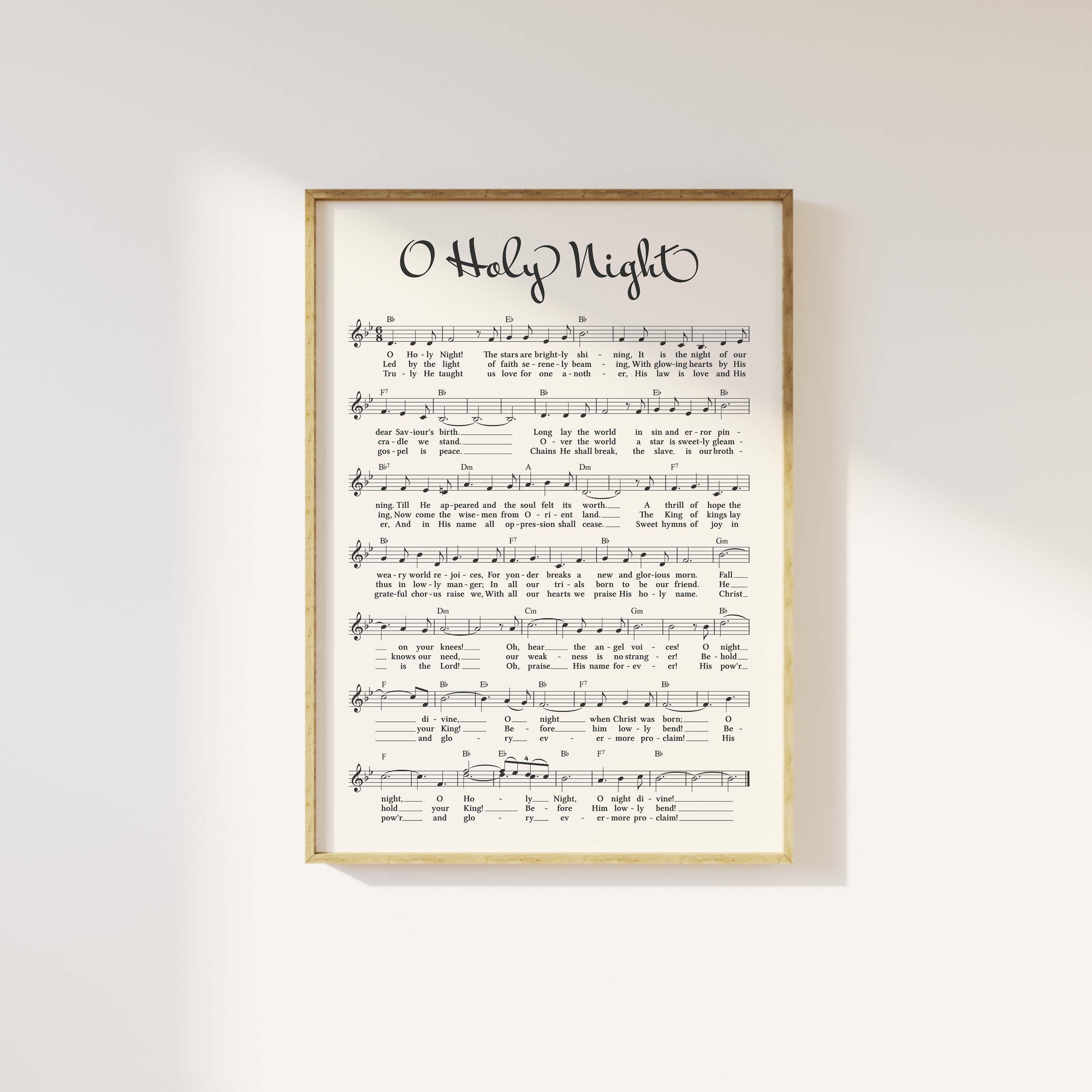 O Holy Night Print - Image 4
