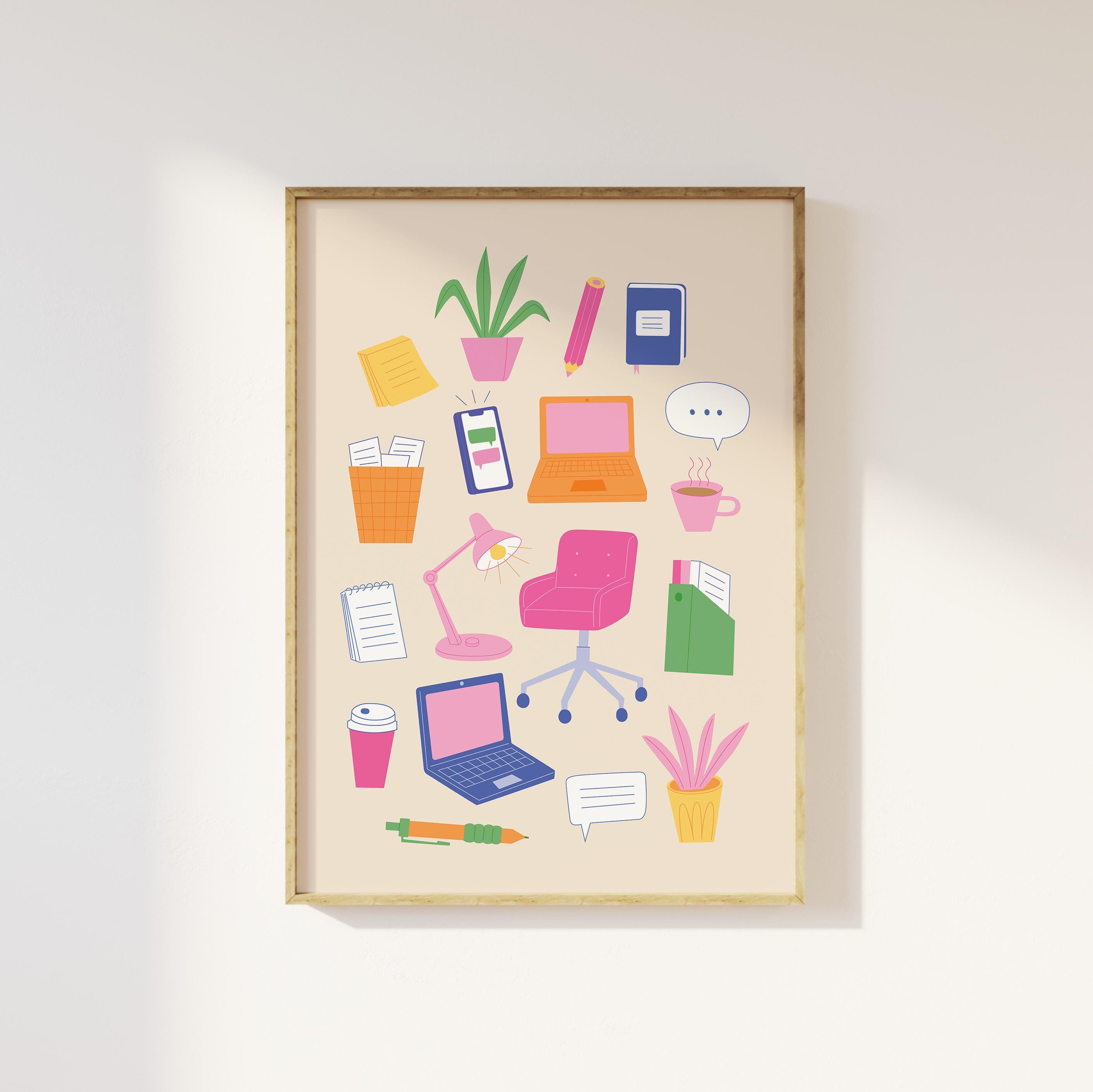 Office Things Print - Image 2