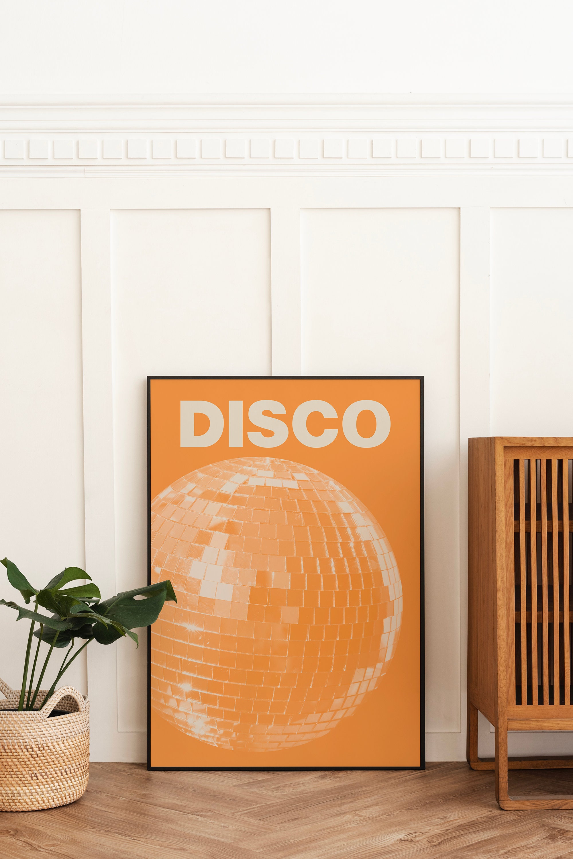 Orange Disco Print - Image 4