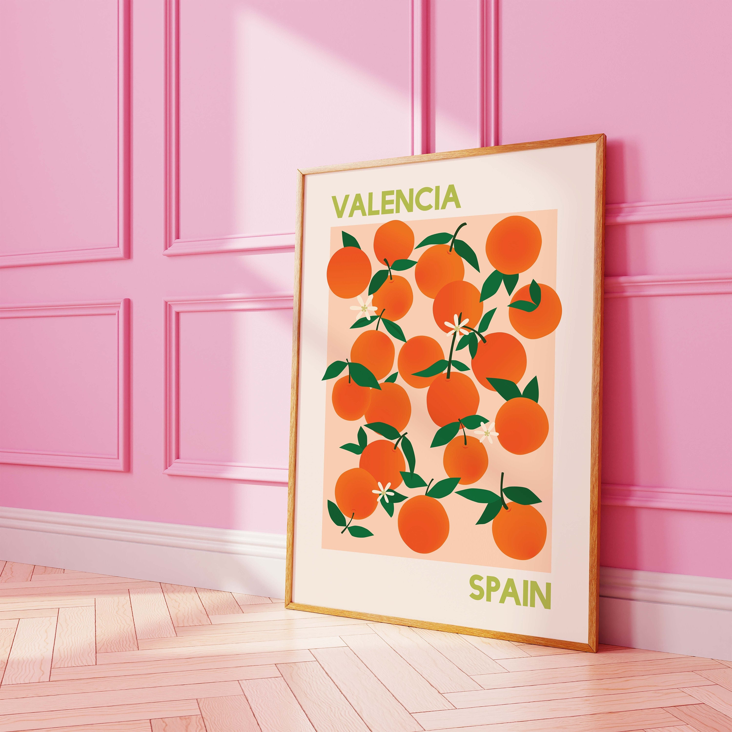 Oranges Valencia Spain Print - Image 2