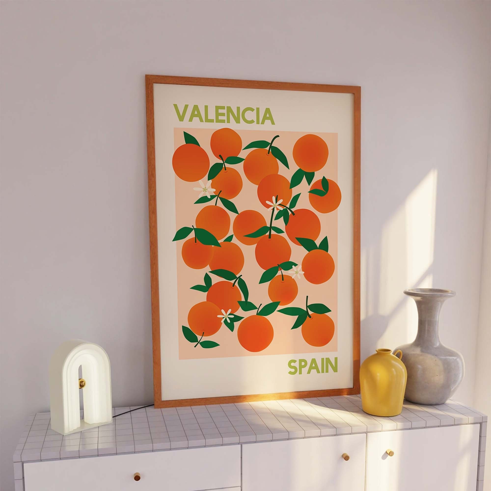Oranges Valencia Spain Print - Image 3