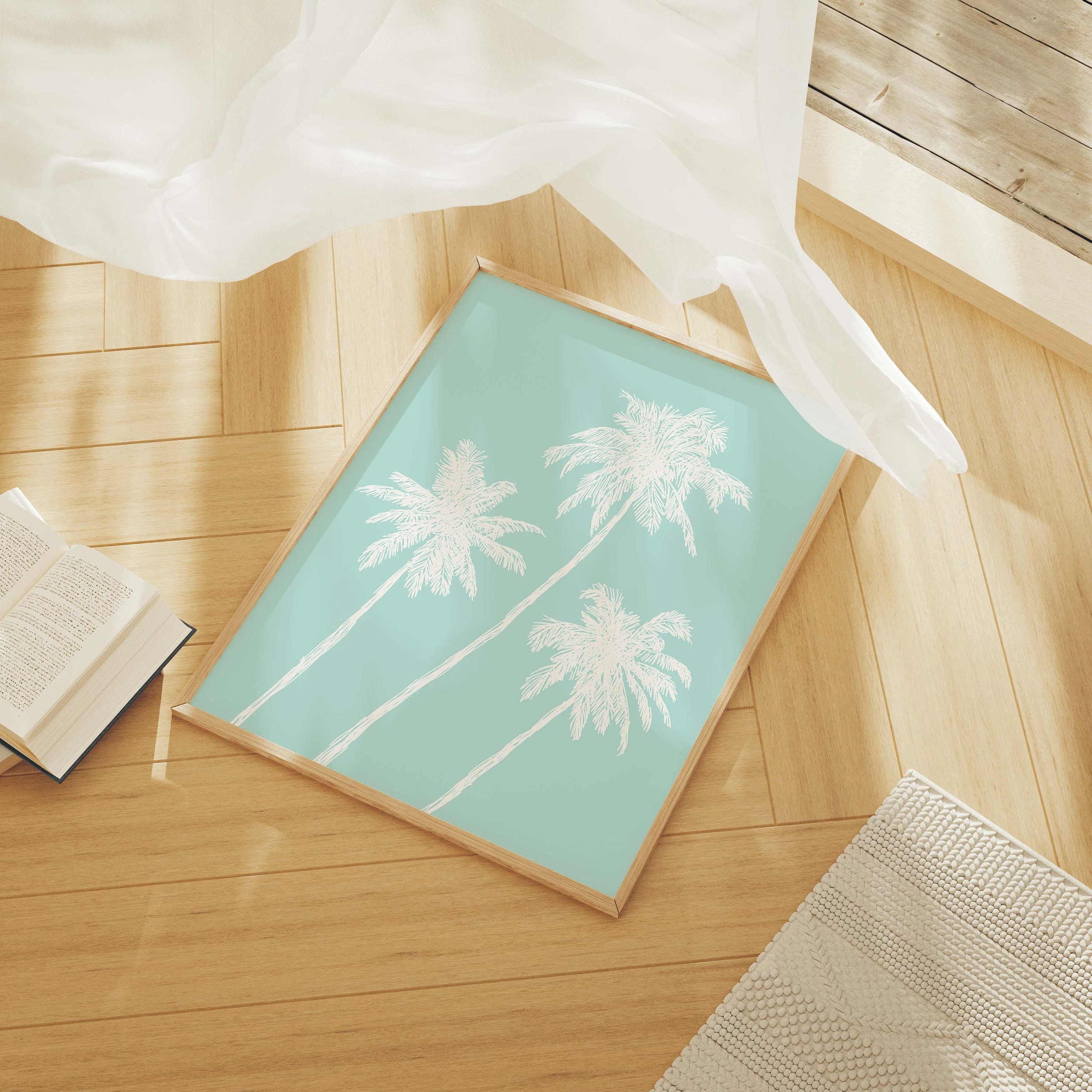 Palm Trees Sketch Print - Image 2