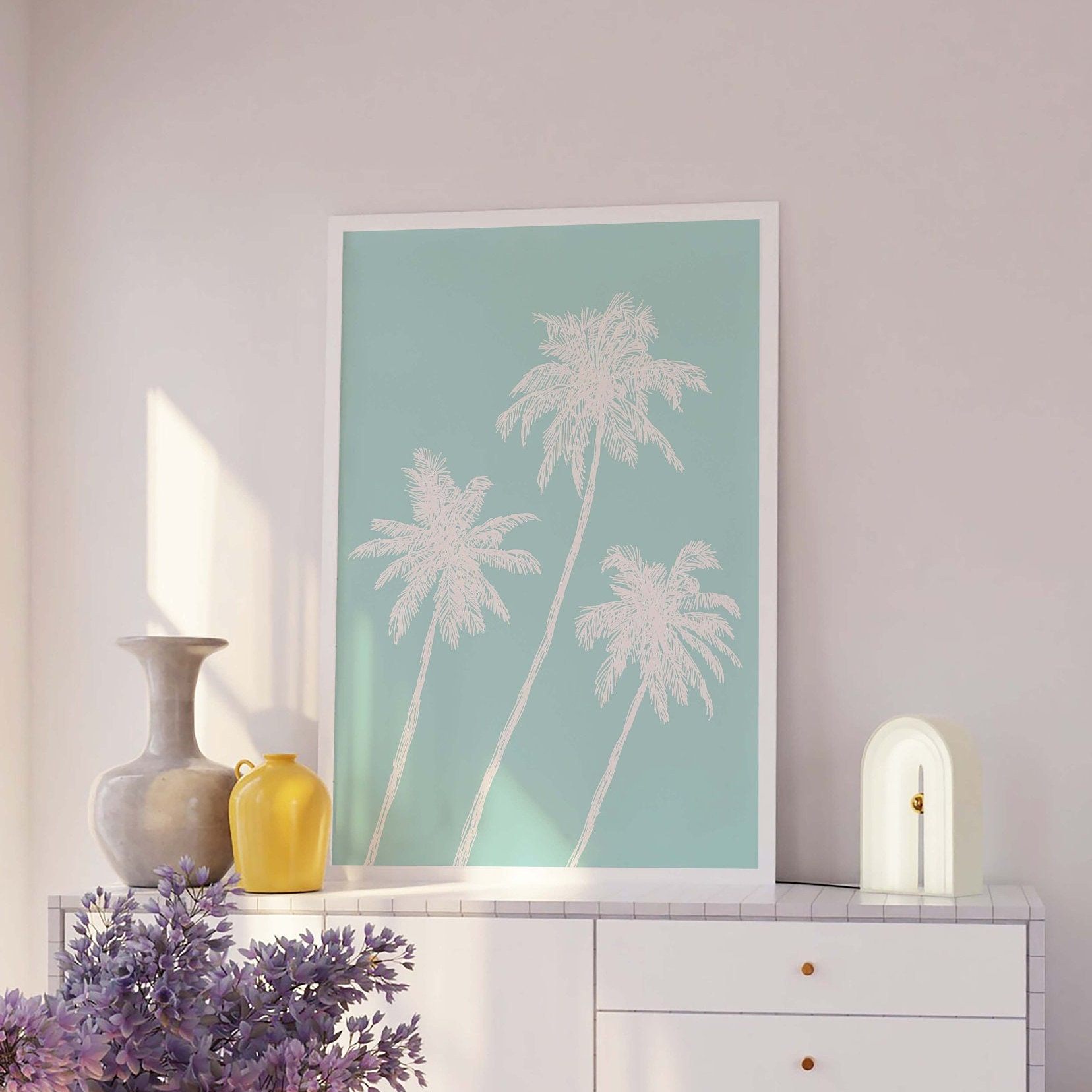 Palm Trees Sketch Print - Image 4