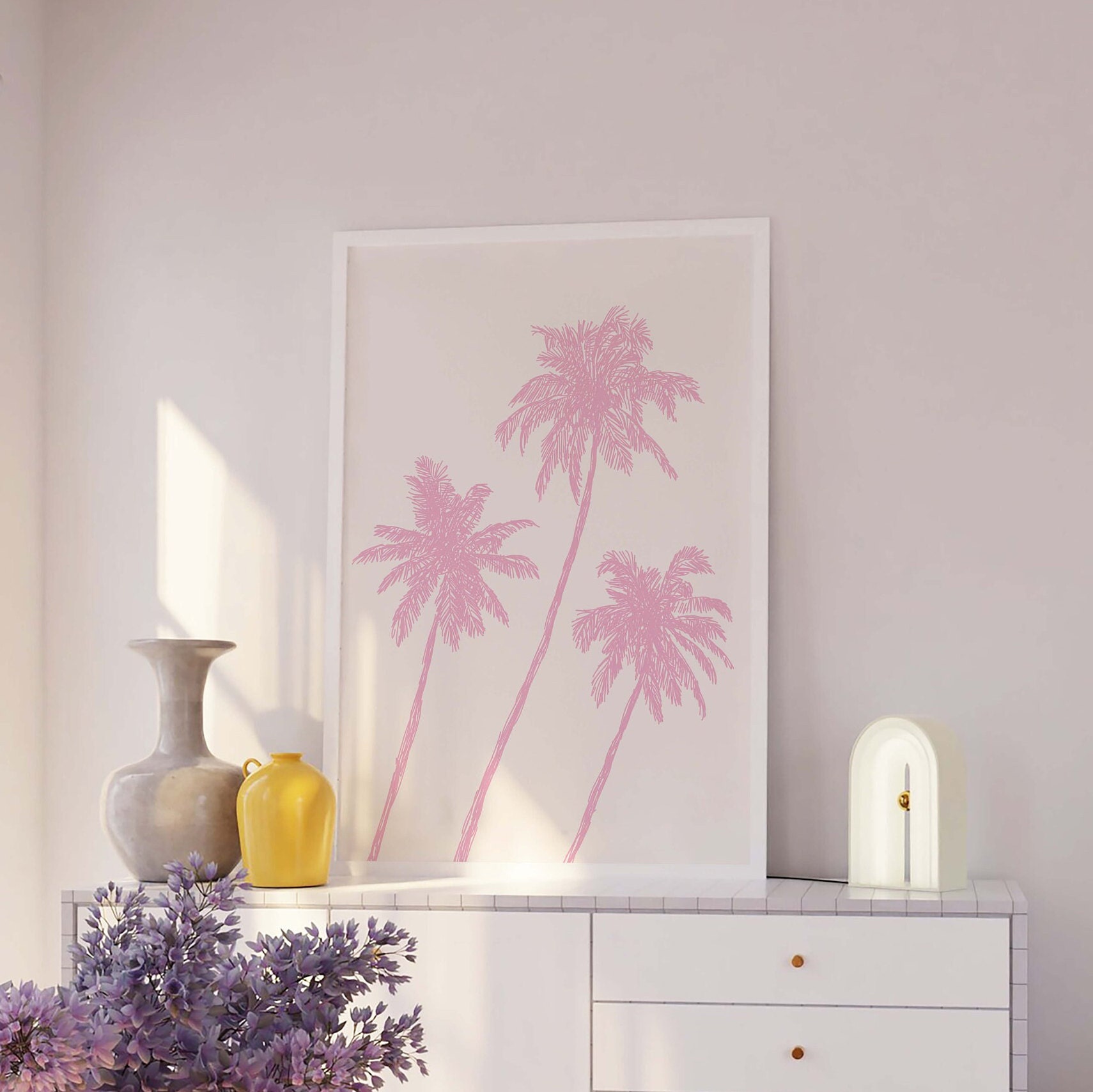 Palm Trees Sketch Print - Image 4