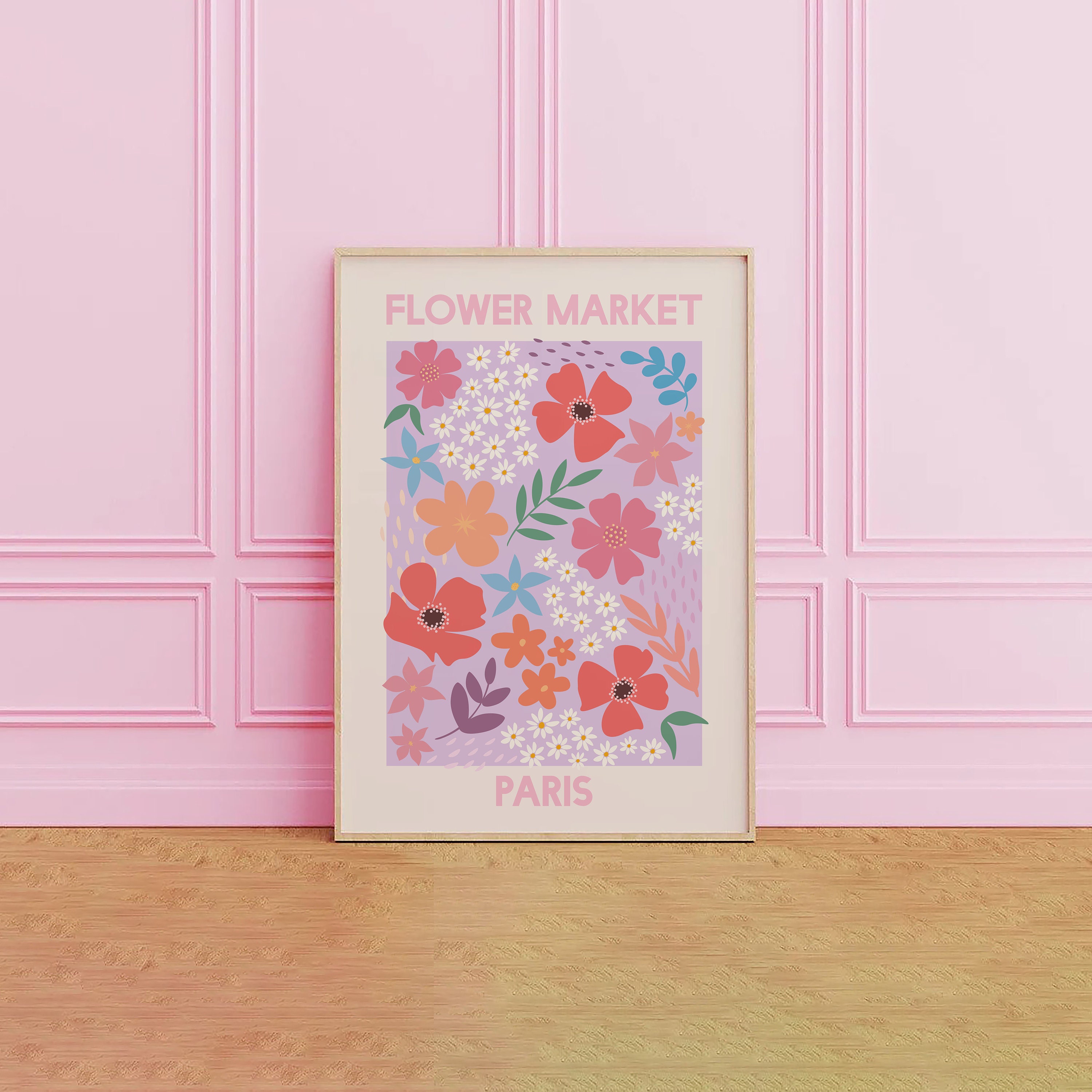 Paris Flower Market Print - Image 5