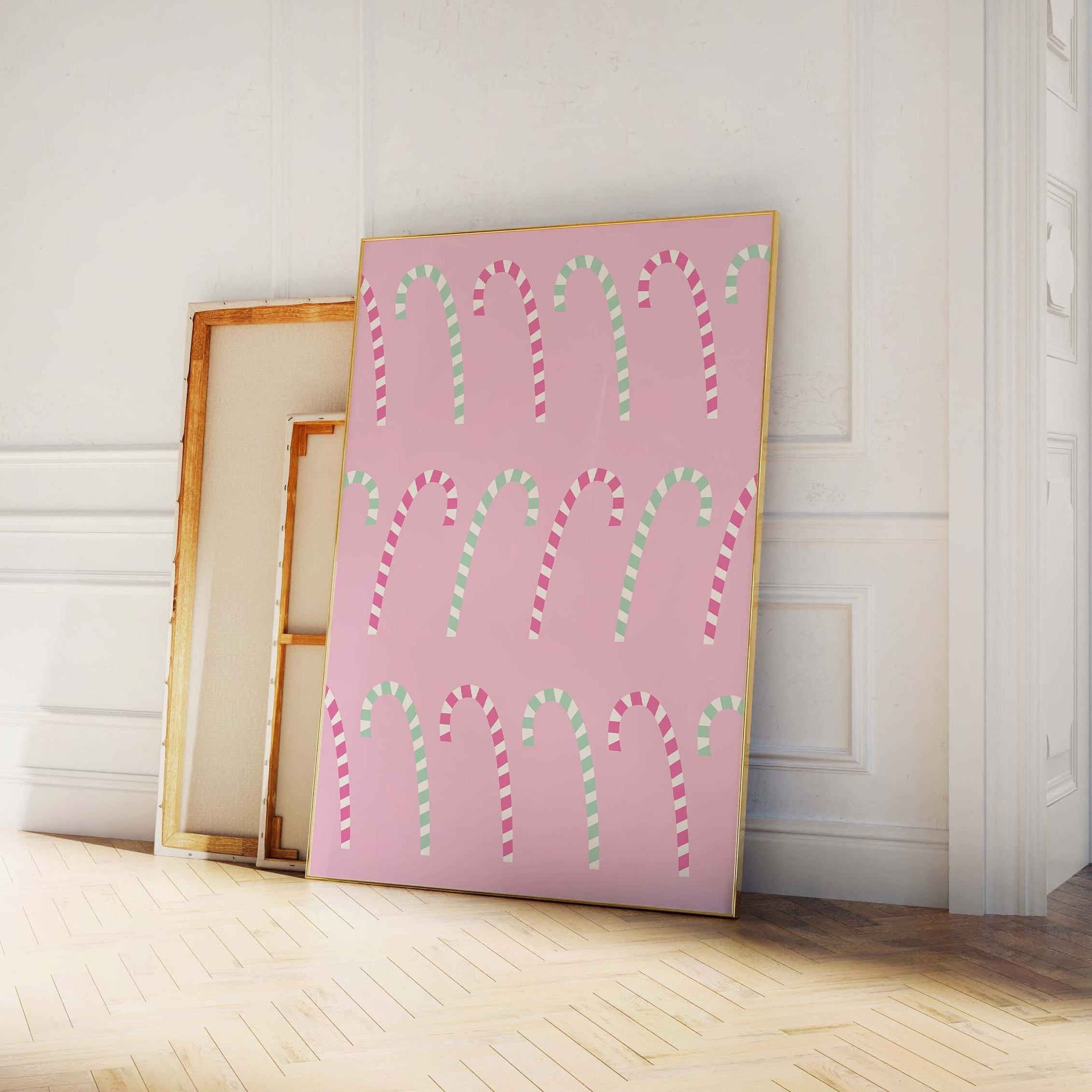 Pastel Candy Cane Print - Image 3