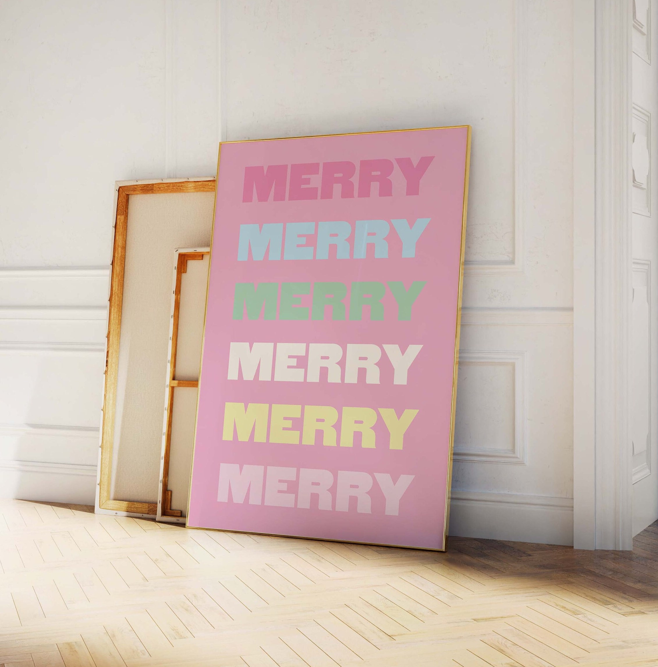 Pastel Merry Print - Image 3