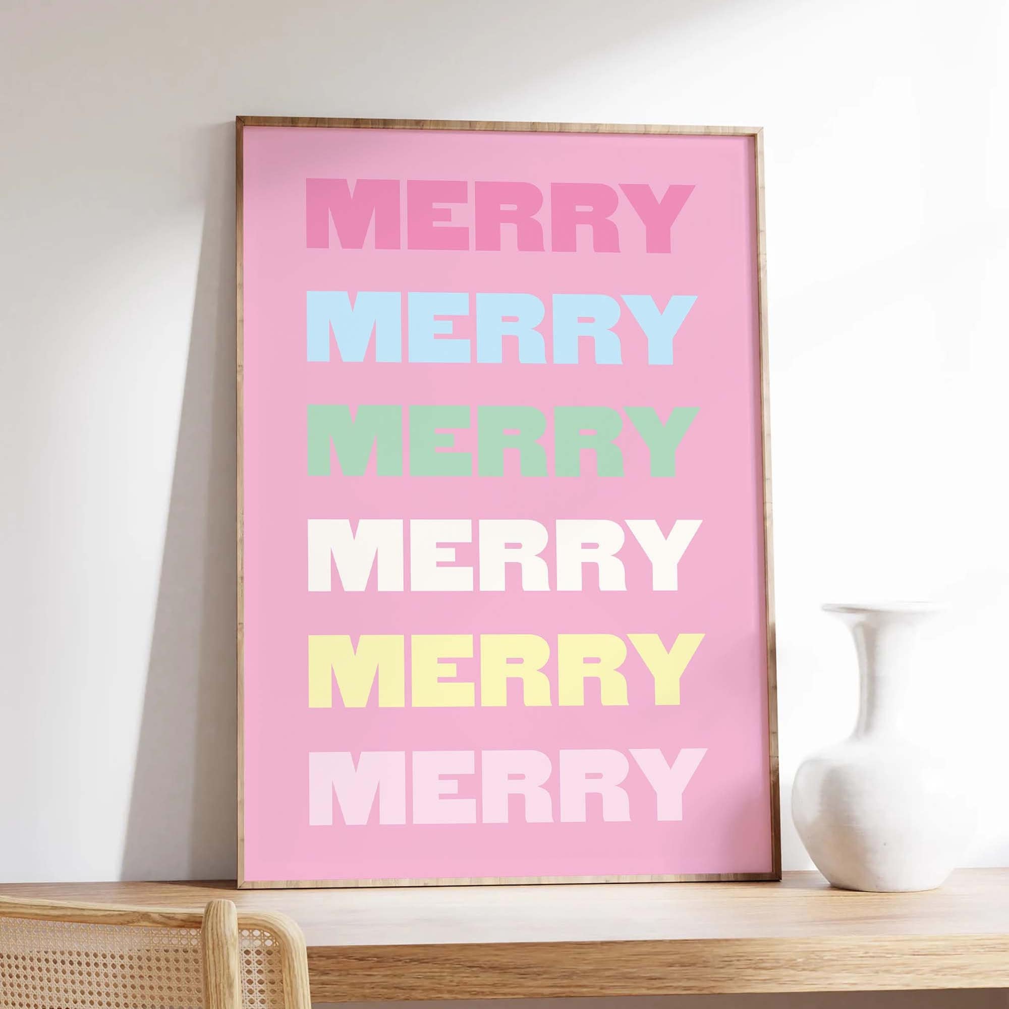 Pastel Merry Print - Image 4
