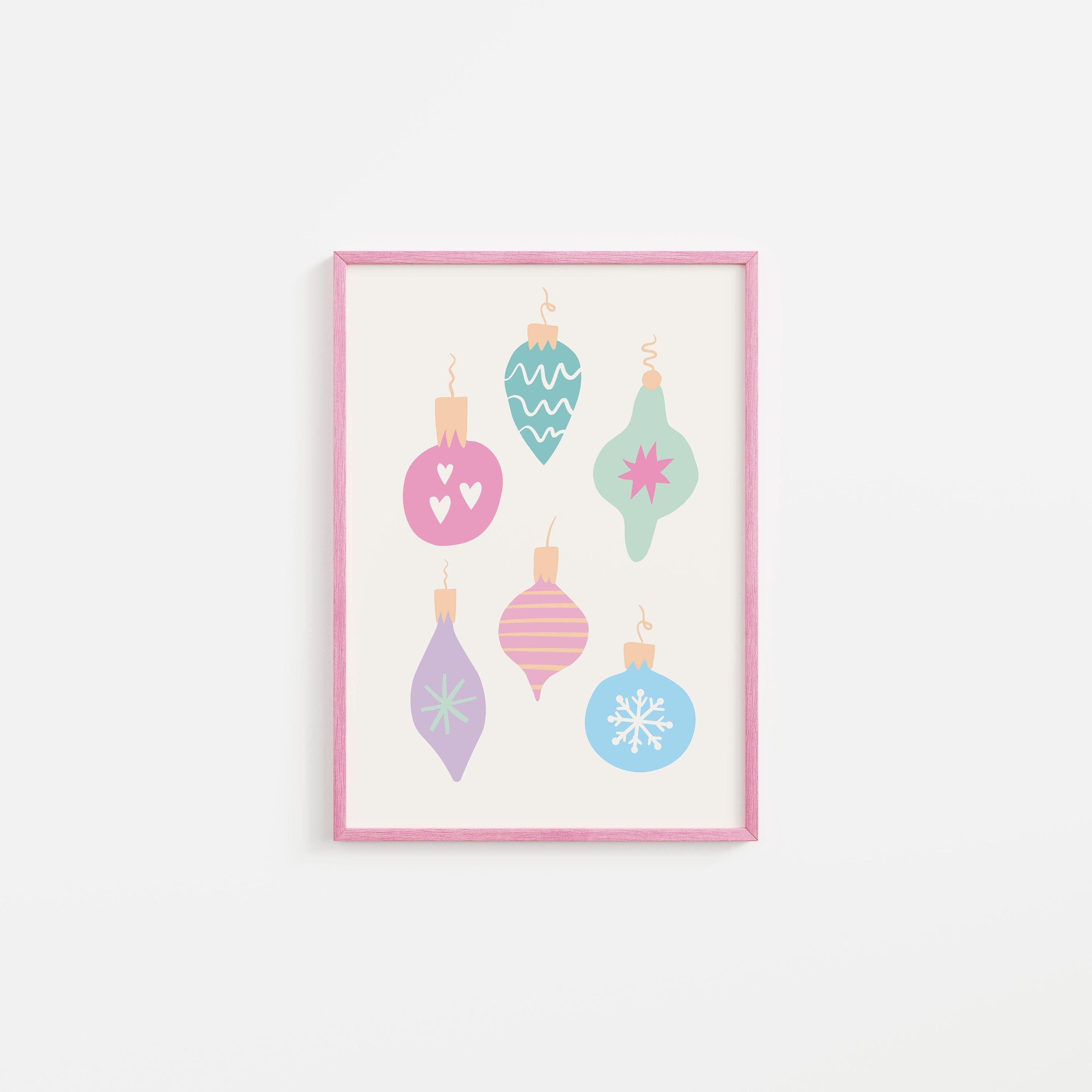Pastel Ornaments Print - Image 2
