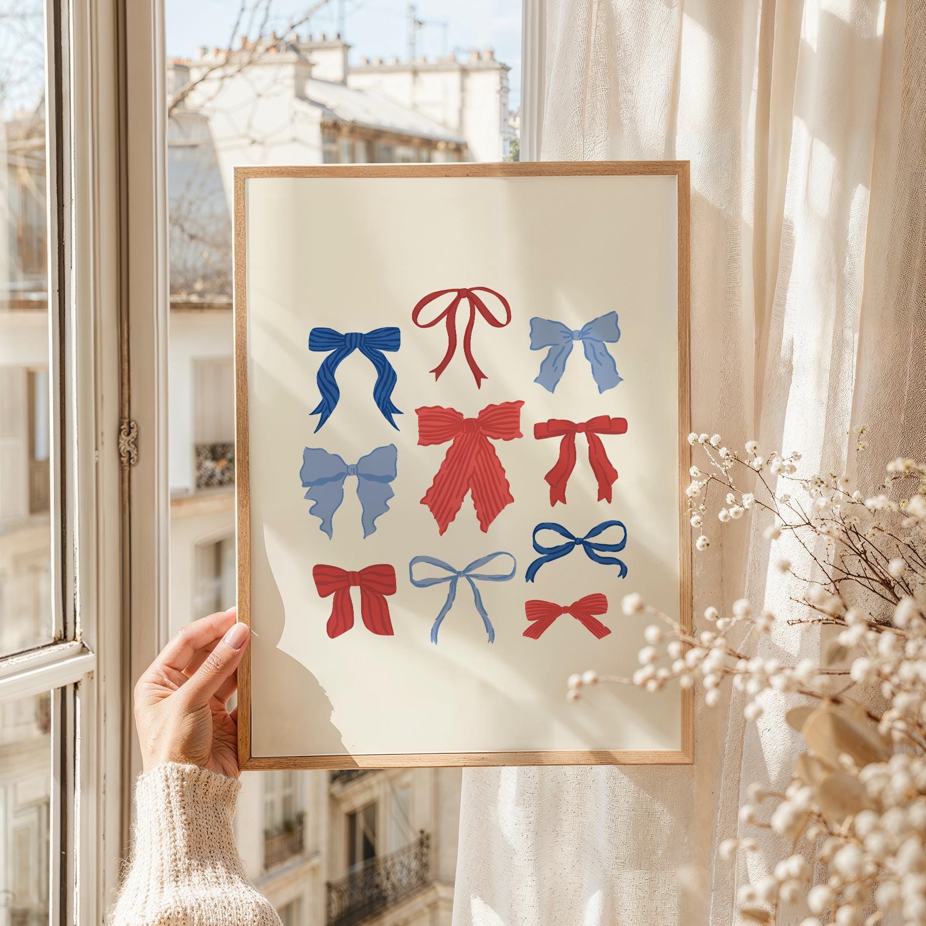Patriotic Bows Print - Image 2