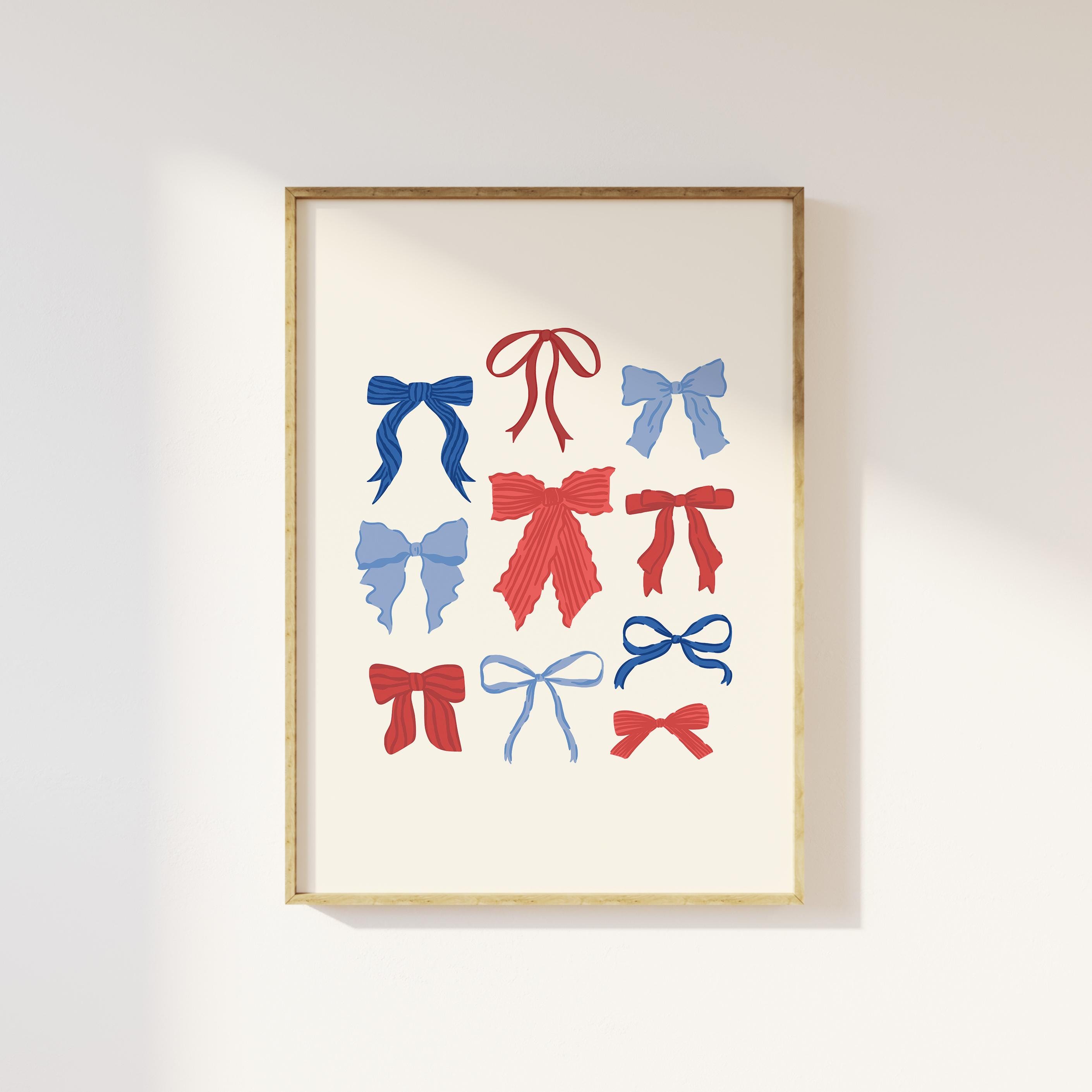 Patriotic Bows Print - Image 4
