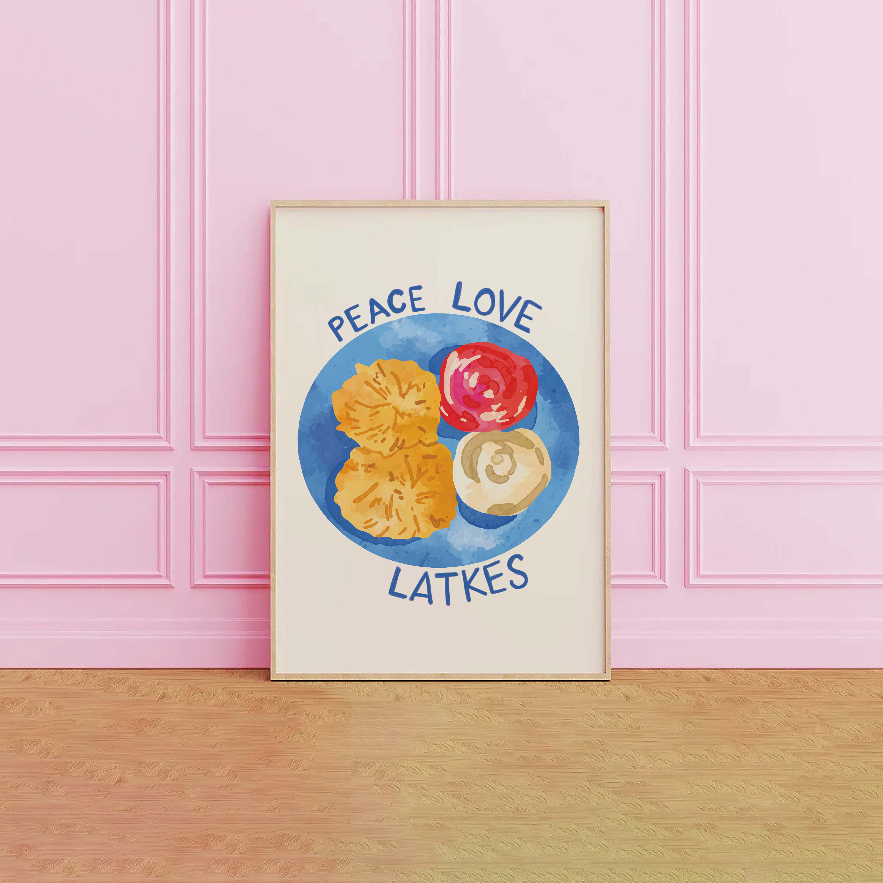 Peace Love Latkes Print - Image 5