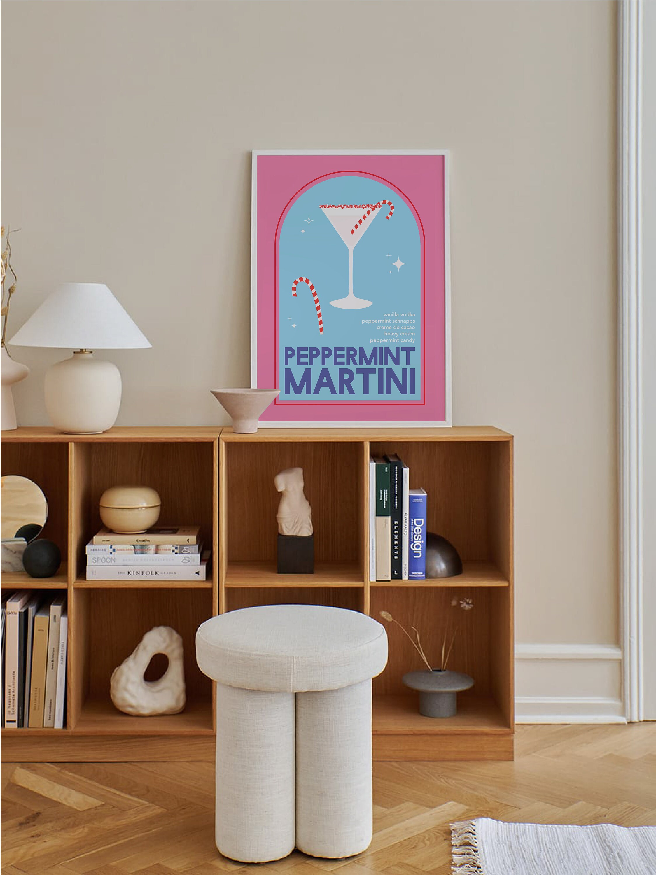 Peppermint Martini Cocktail Print - Image 5