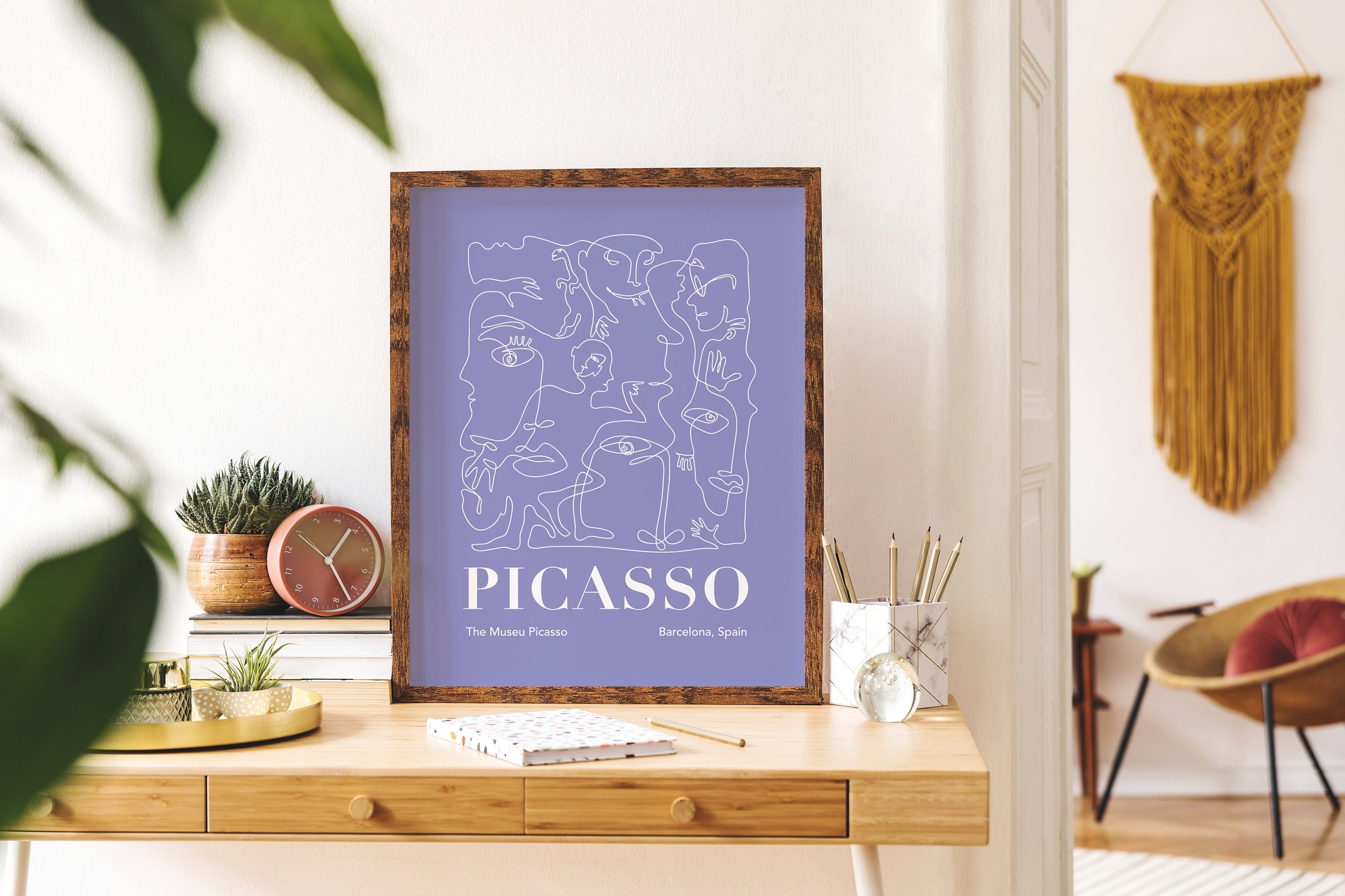 Picasso Line Drawing Print - Image 2