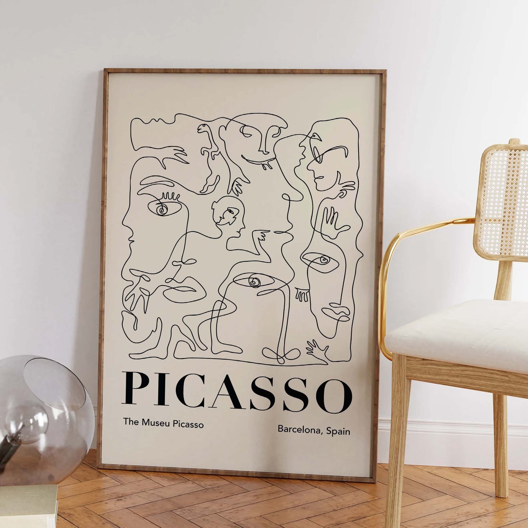 Picasso Line Drawing Print - Image 2