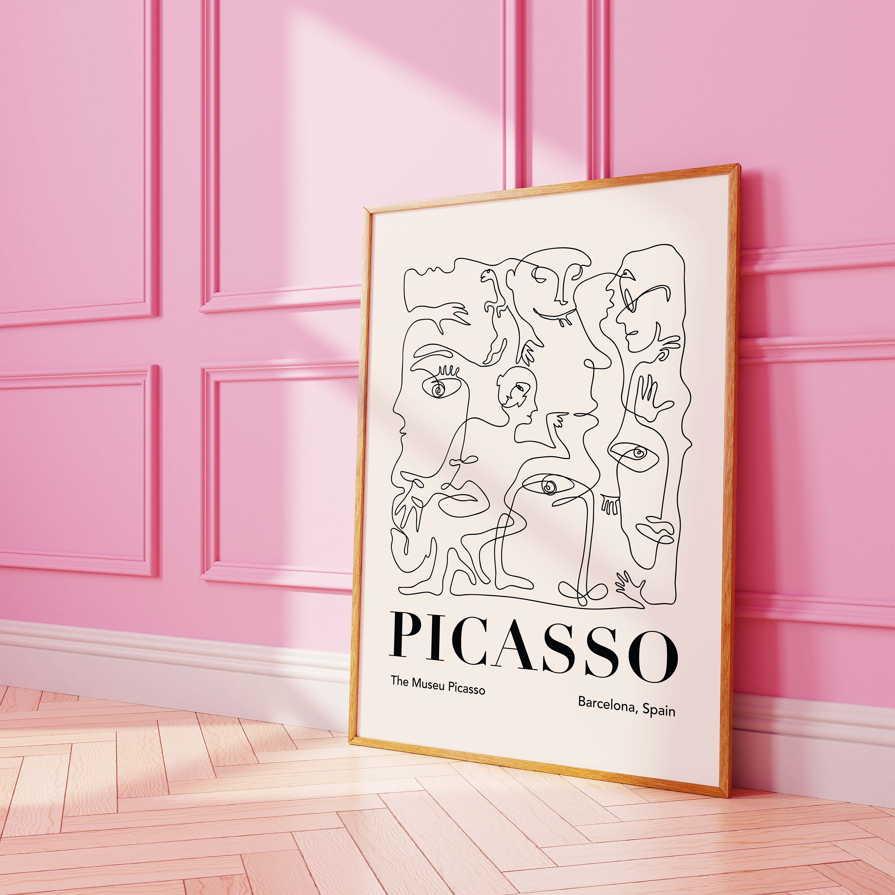 Picasso Line Drawing Print - Image 4