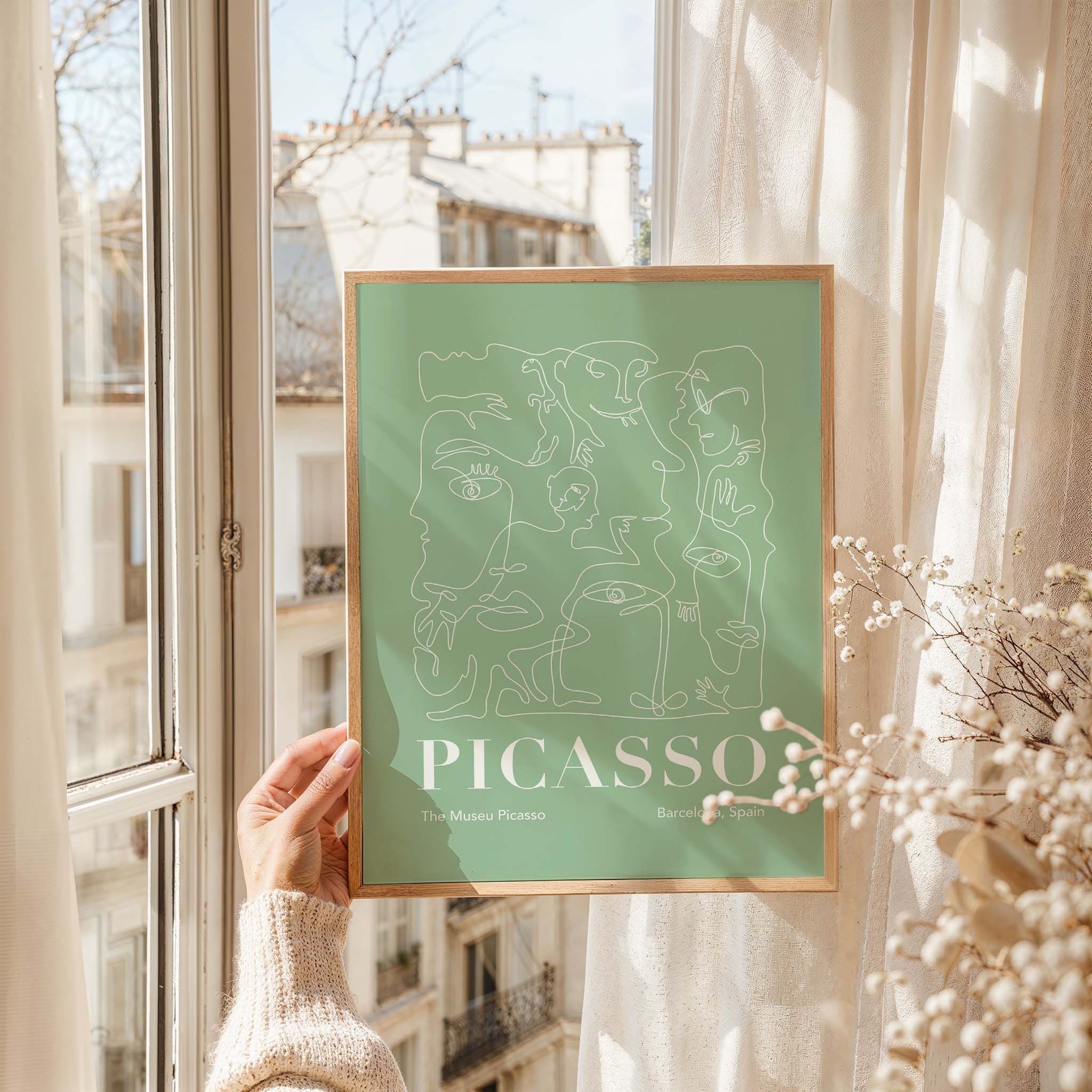Picasso Line Drawing Print - Image 3