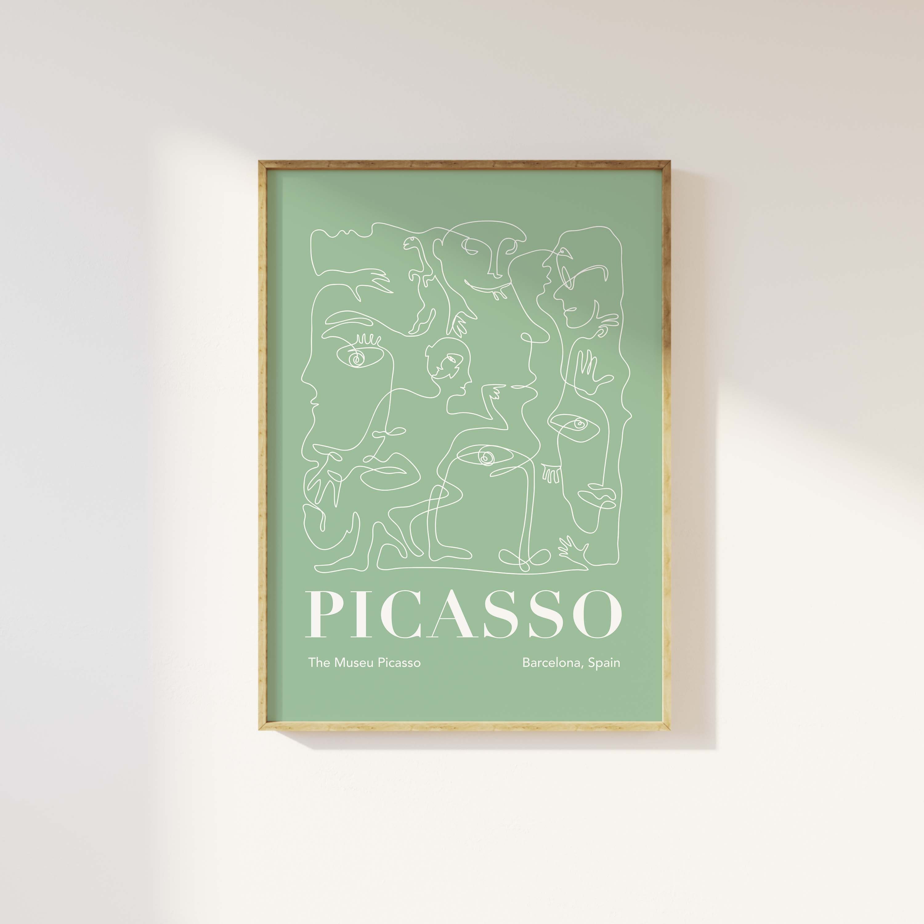Picasso Line Drawing Print - Image 5