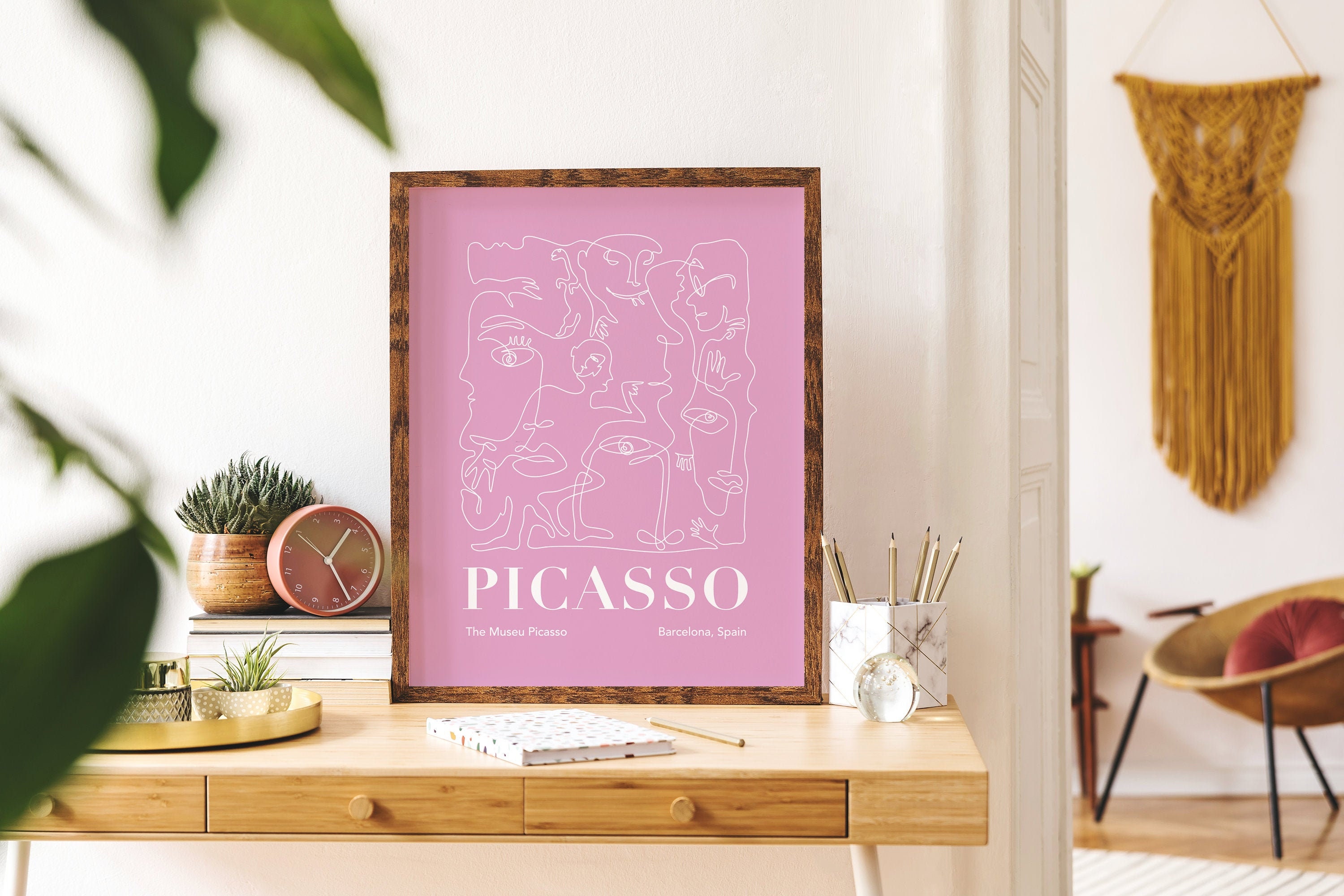 Picasso Line Drawing Print - Image 3