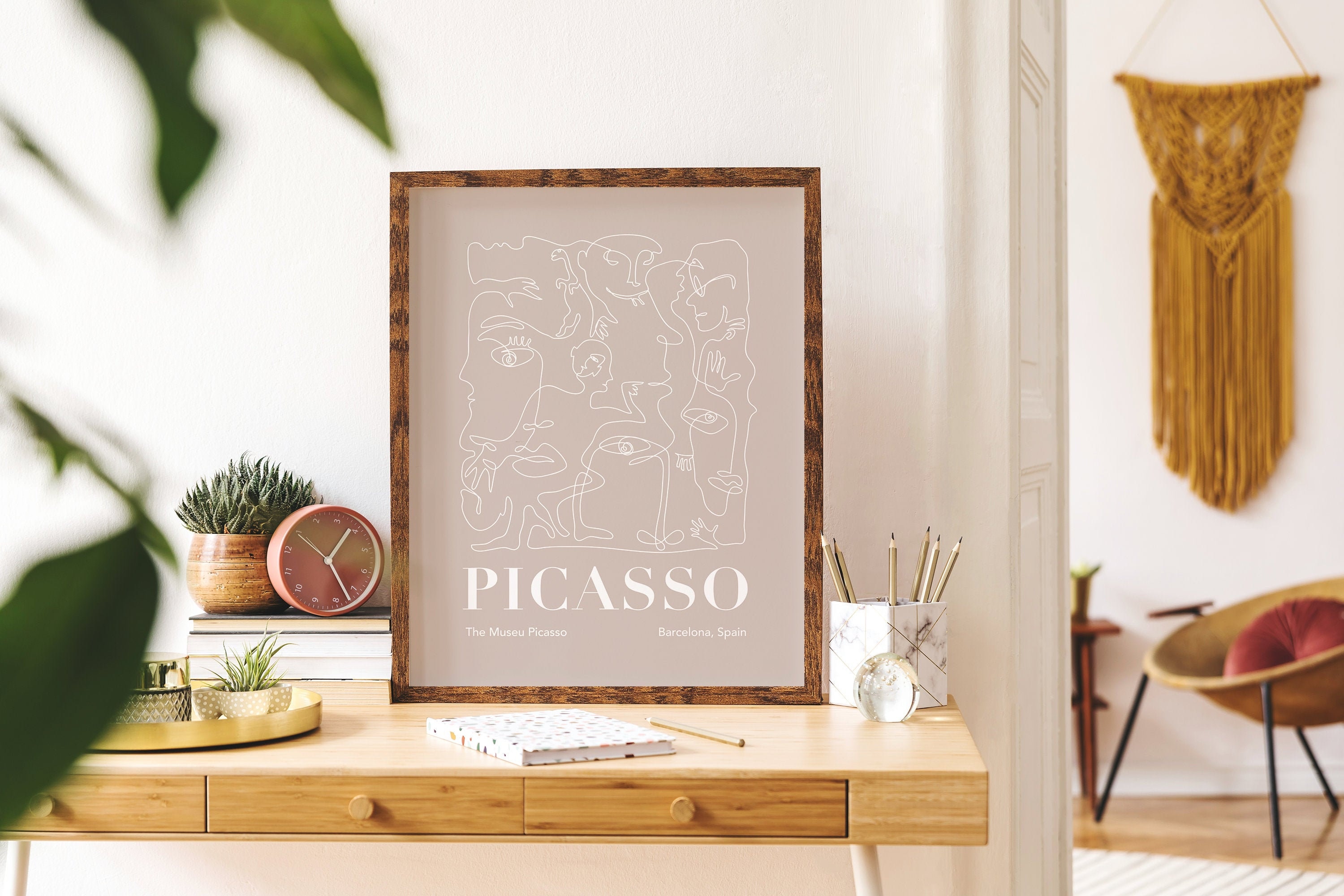 Picasso Line Drawing Print - Image 2