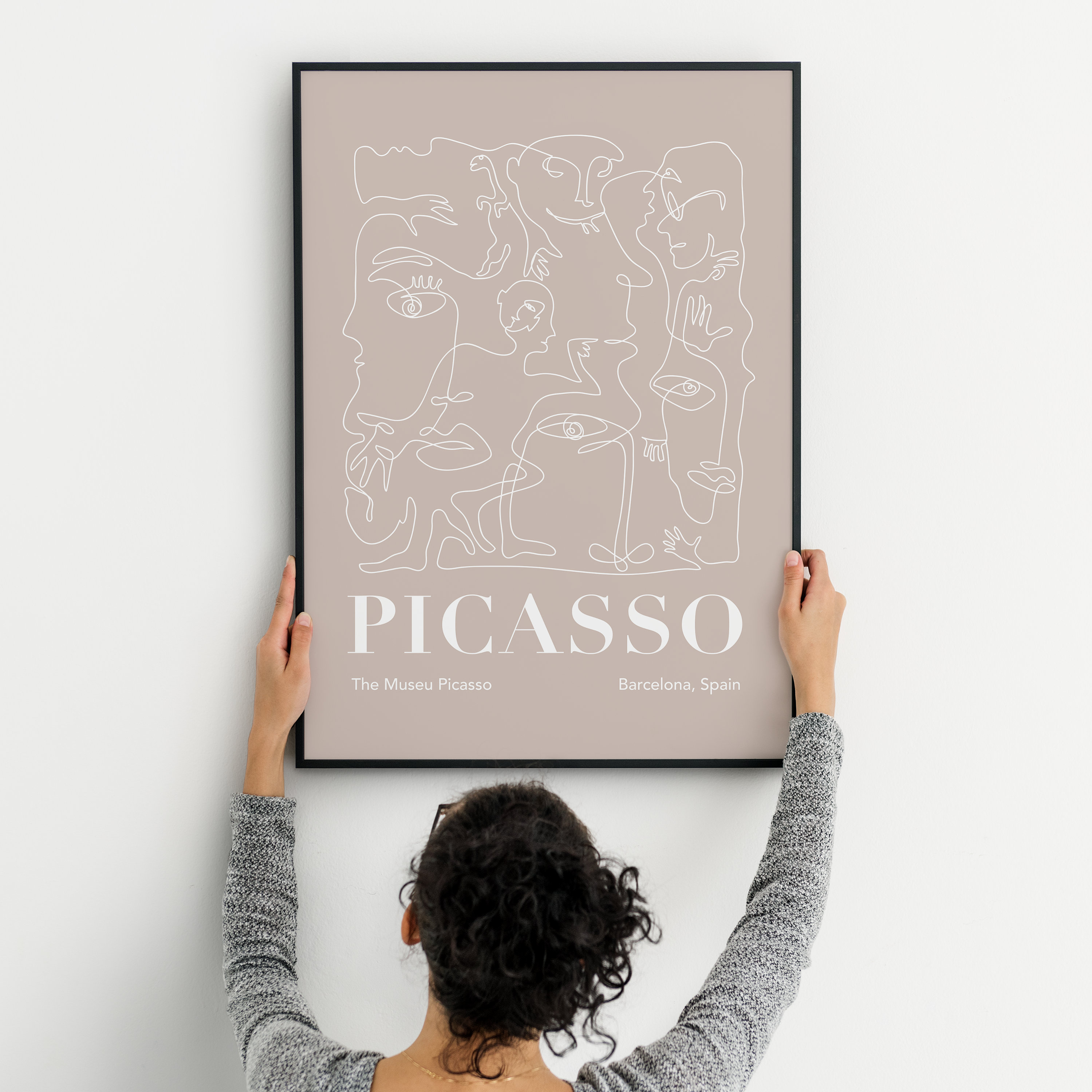 Picasso Line Drawing Print - Image 4