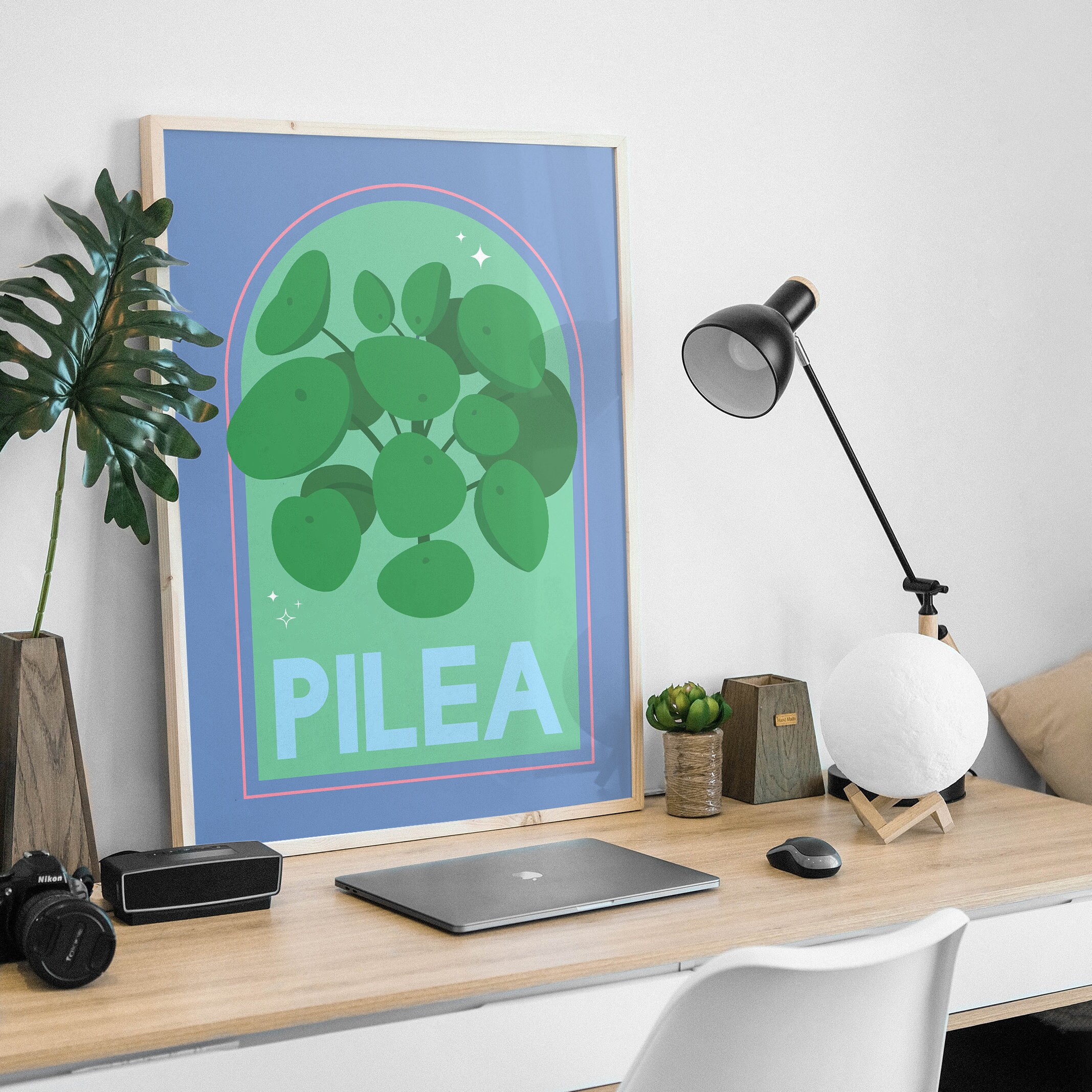 Pilea House Plant Print - Image 4