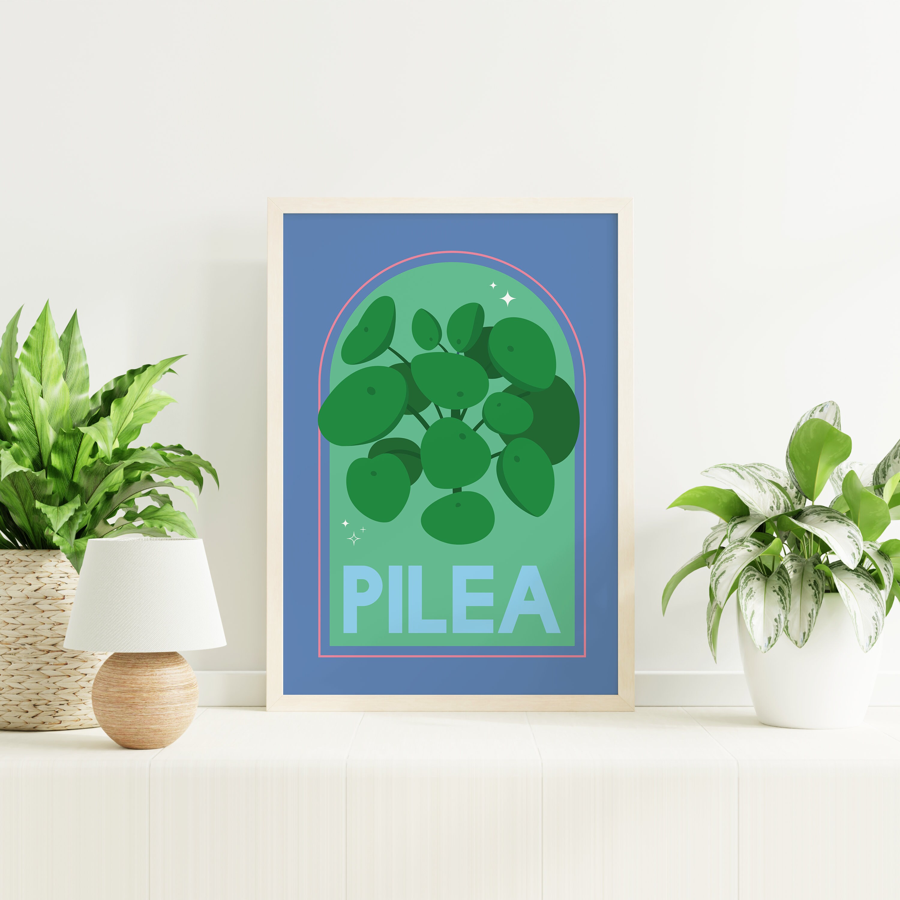 Pilea House Plant Print - Image 5